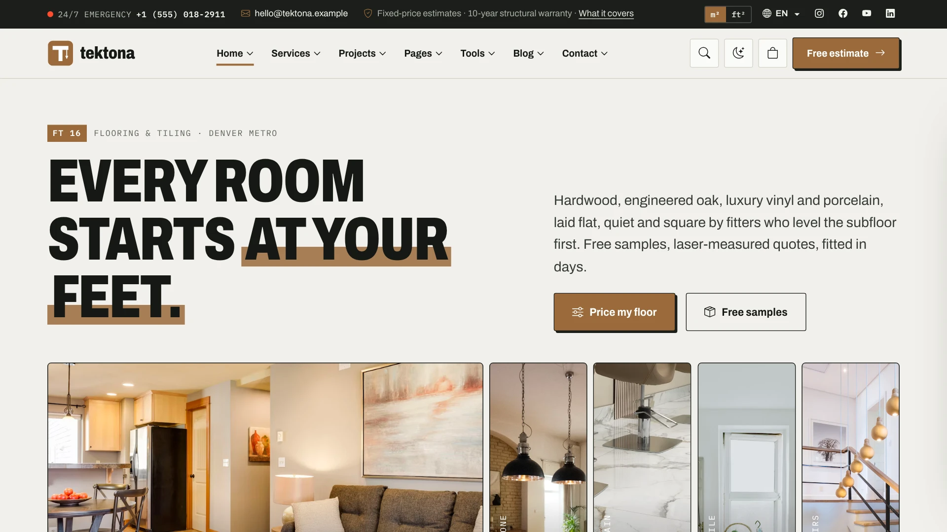 Tektona - Construction & Renovation HTML Template
