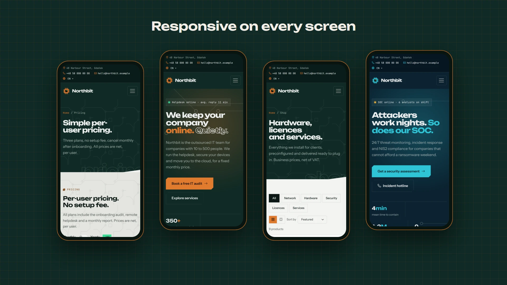 Northbit - IT Services & Solutions HTML Template