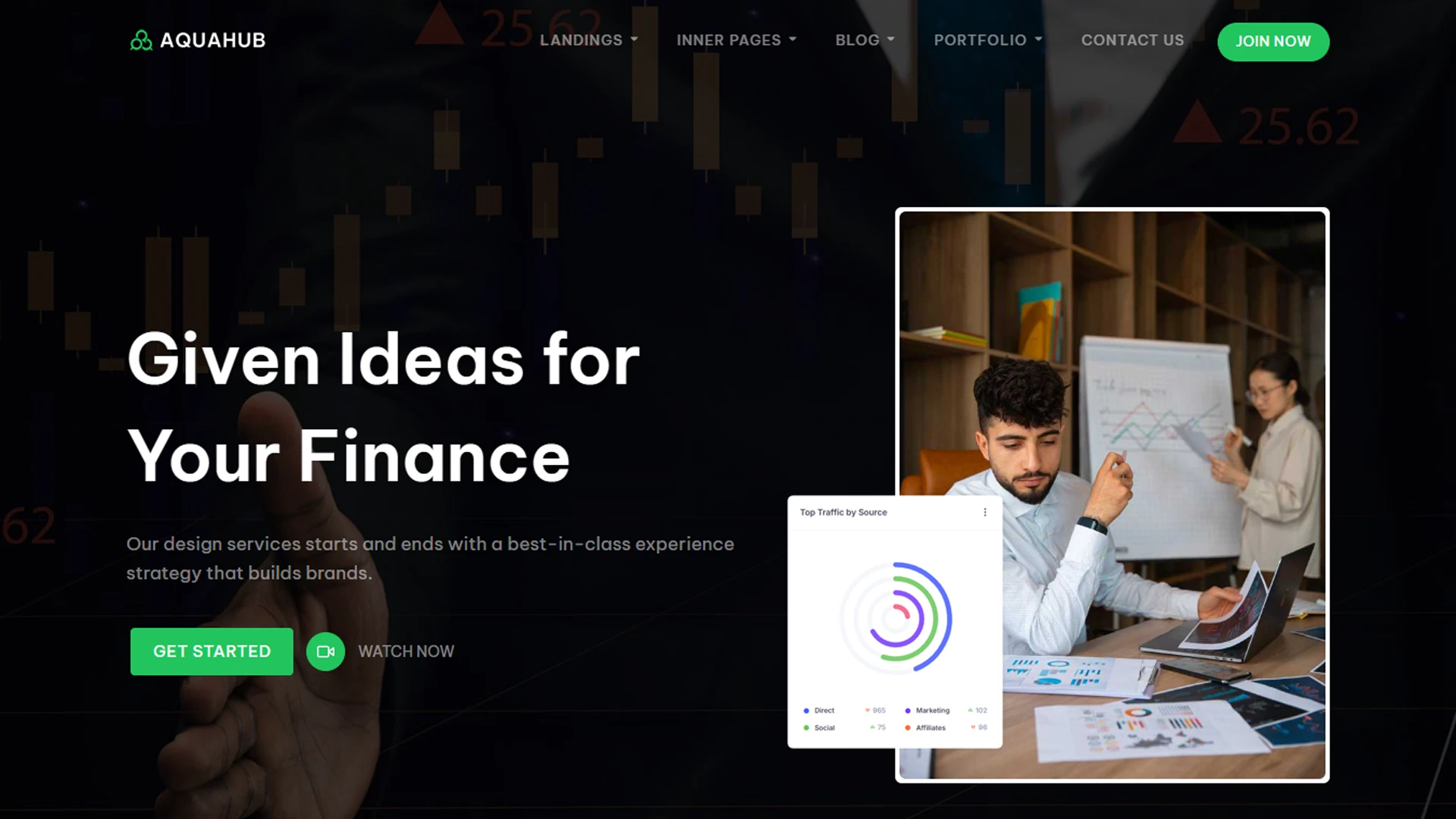 AquaHub - Multipurpose Business and Creative HTML Template