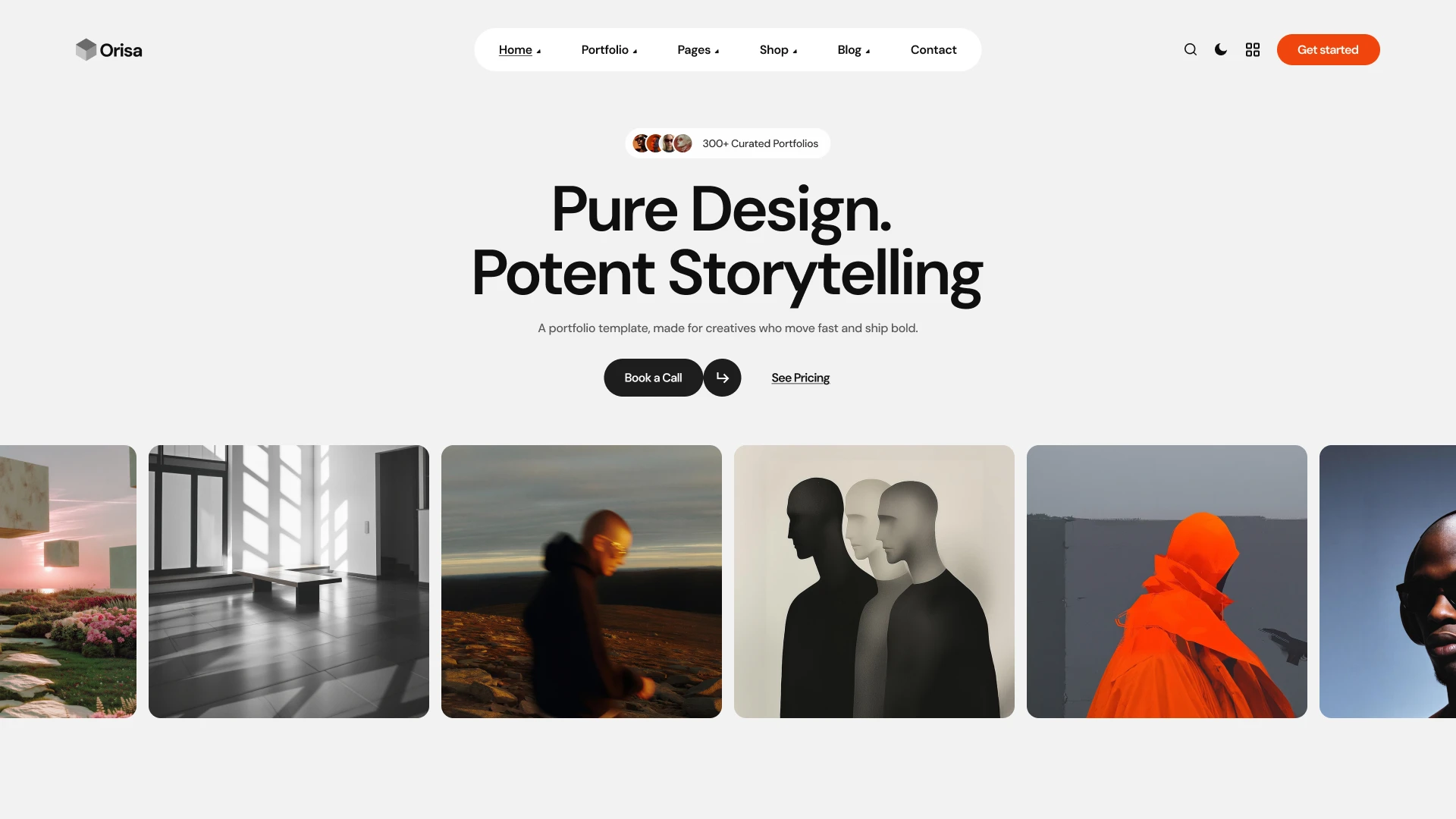 Orisa - Creative Agency & Portfolio Next.js Template