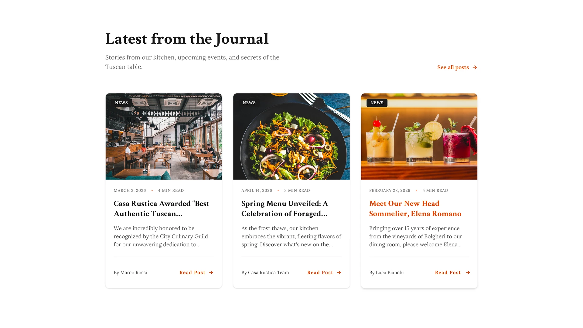 Casa Rustica - Modern Multipurpose Template