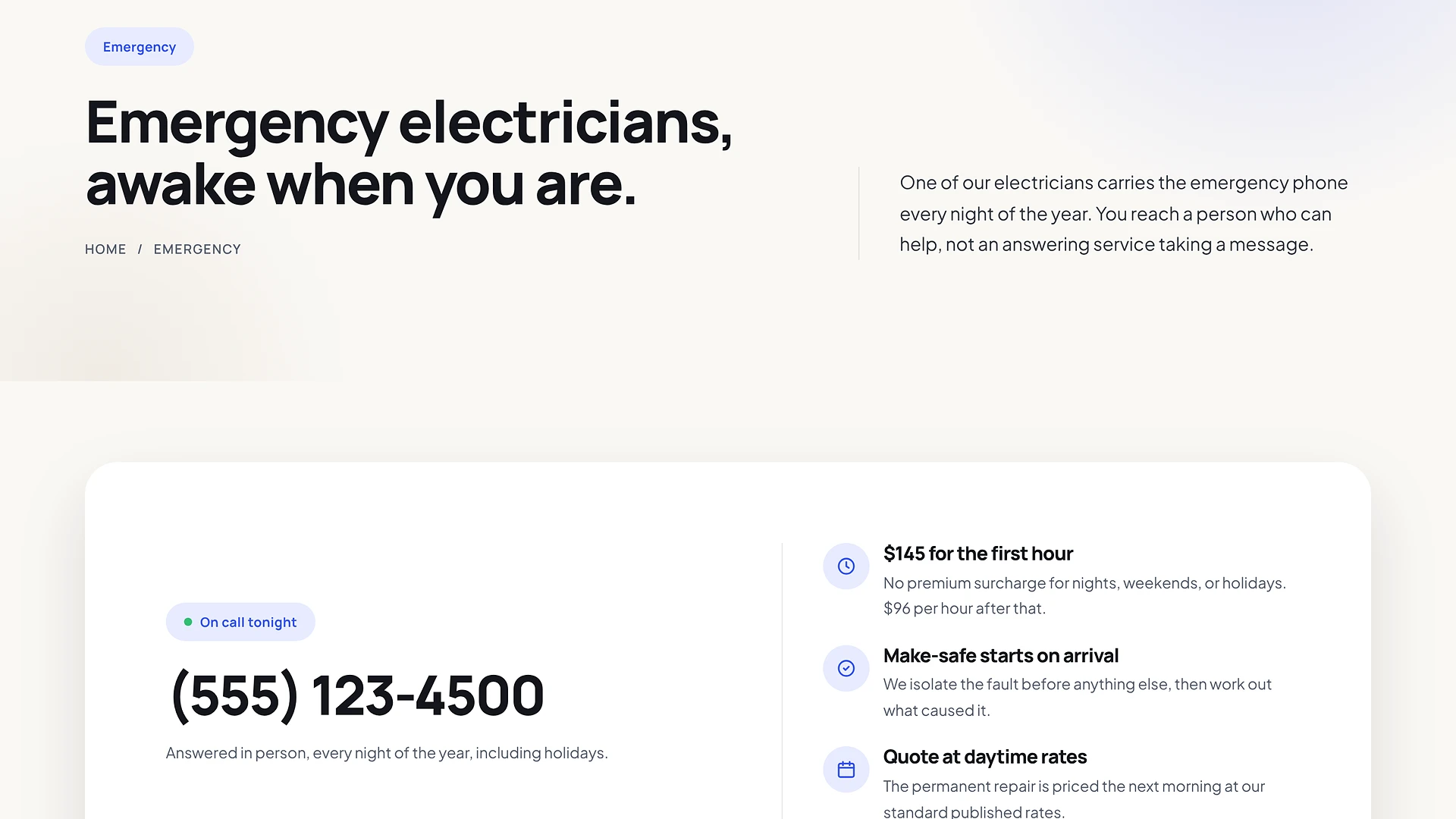 Voltiq - Electrician & Electrical Services HTML Template