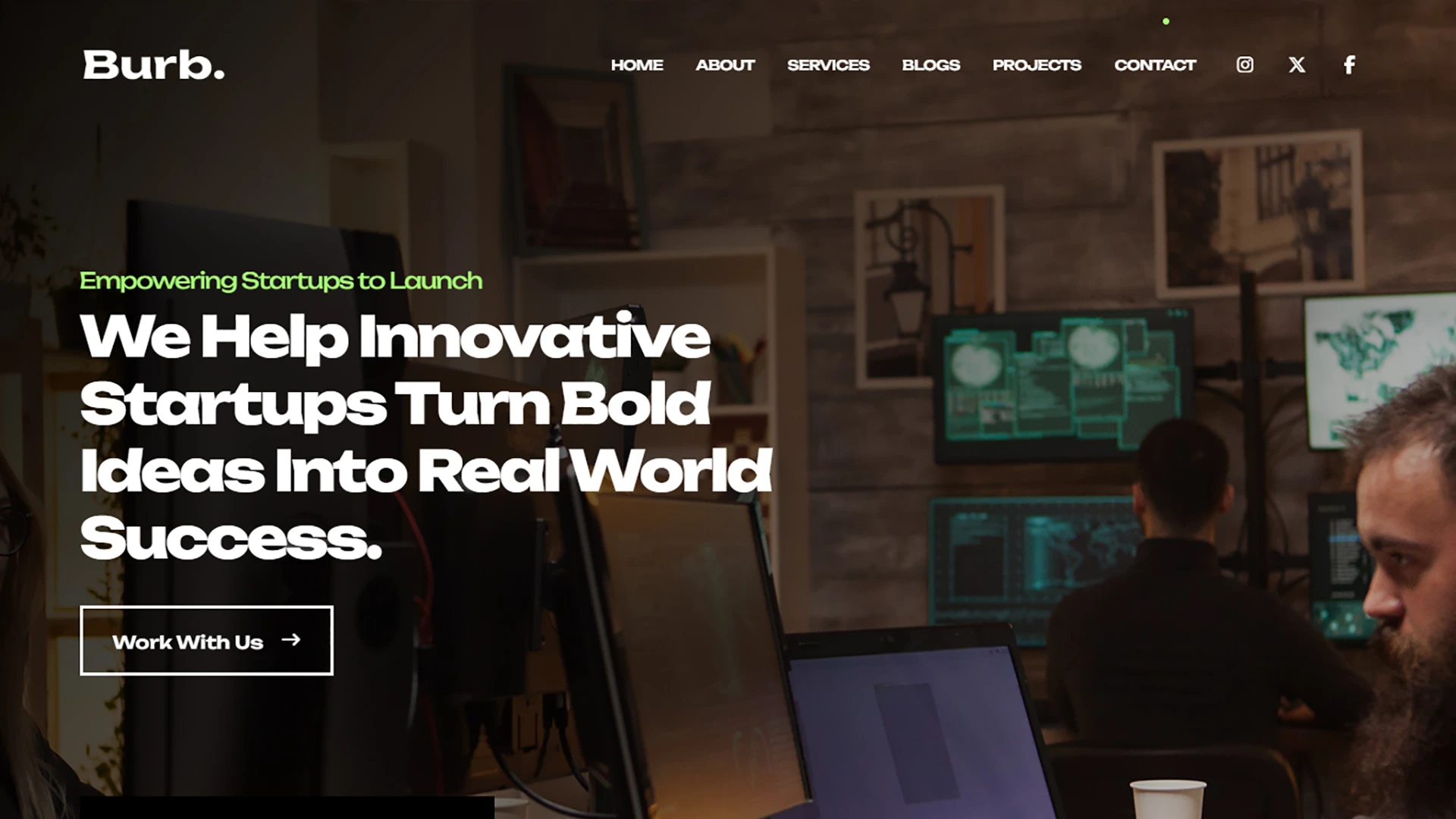 Burb - Creative & Corporate Multipurpose HTML Template