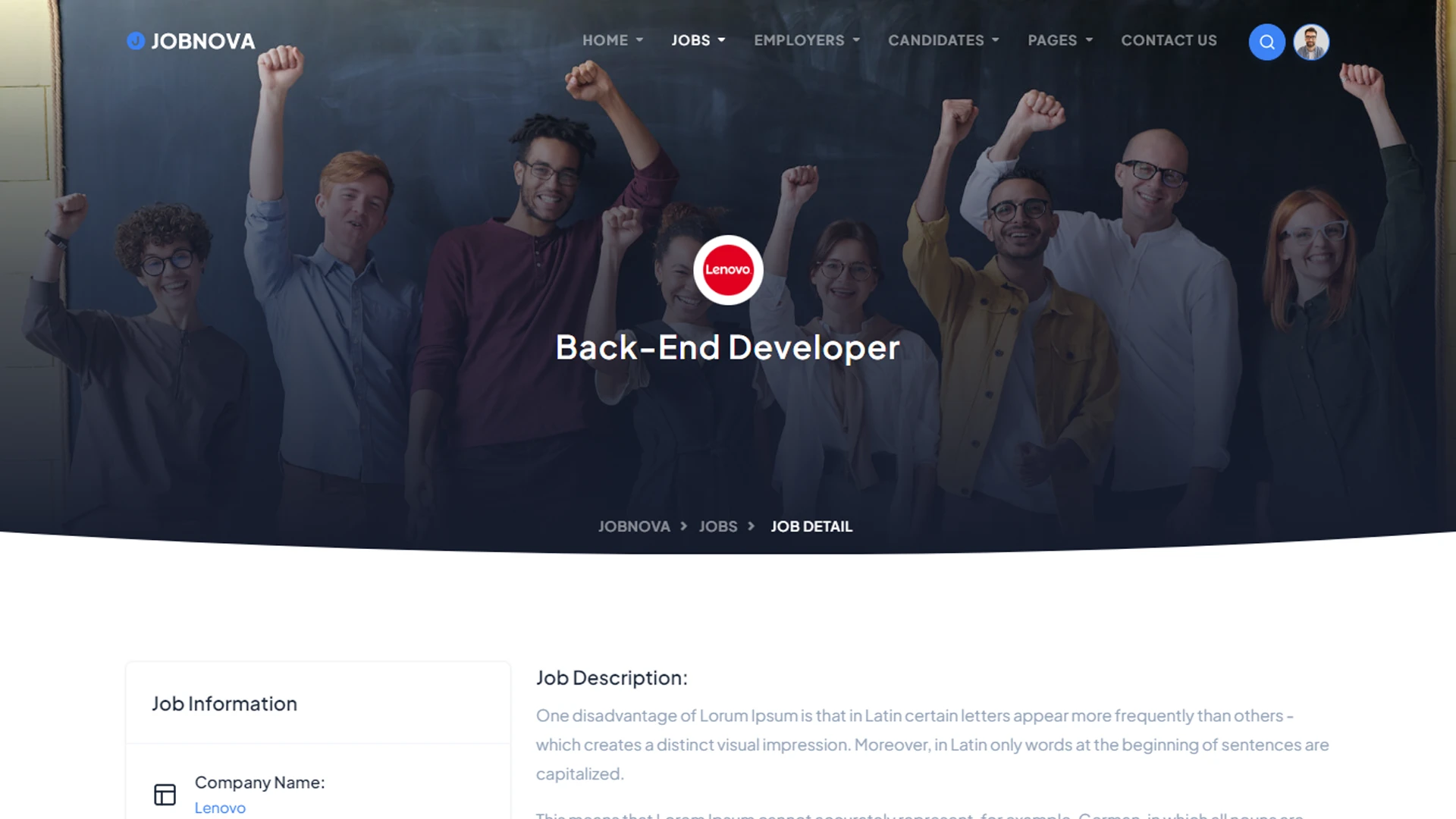 Jobnova - Next.js Job Board, Job Portal and Job Listing Template