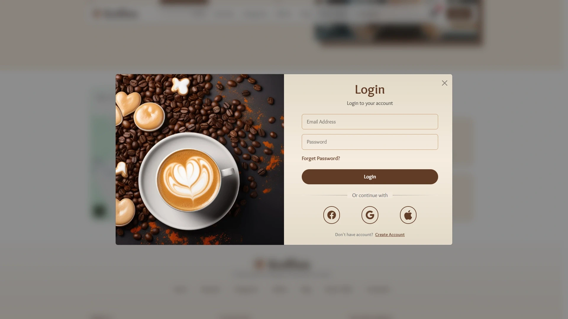 Koffuu - Coffee and Cafe Landing Page HTML Gulp Template