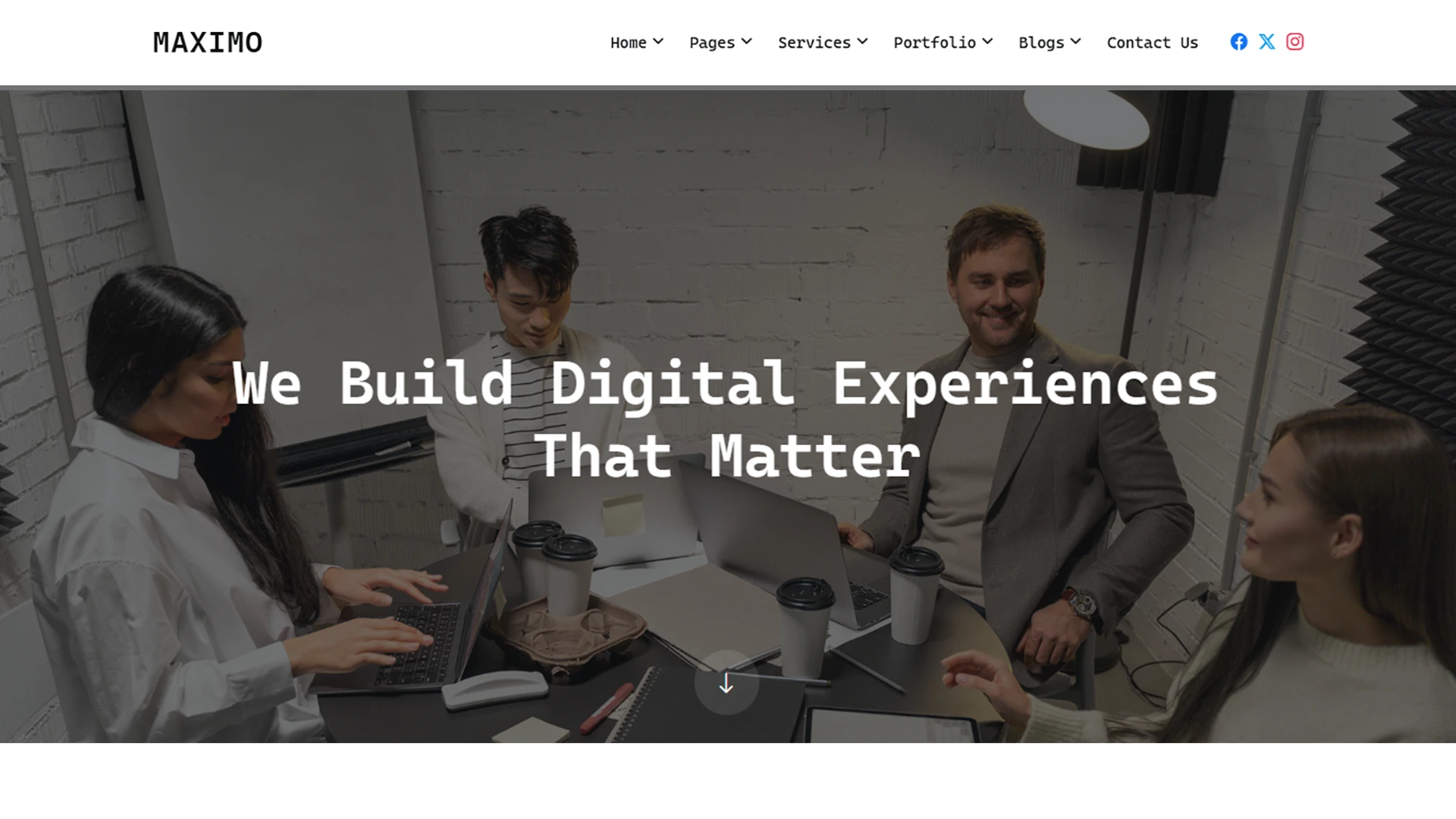 Maximo - Creative Business and Multipurpose HTML Template