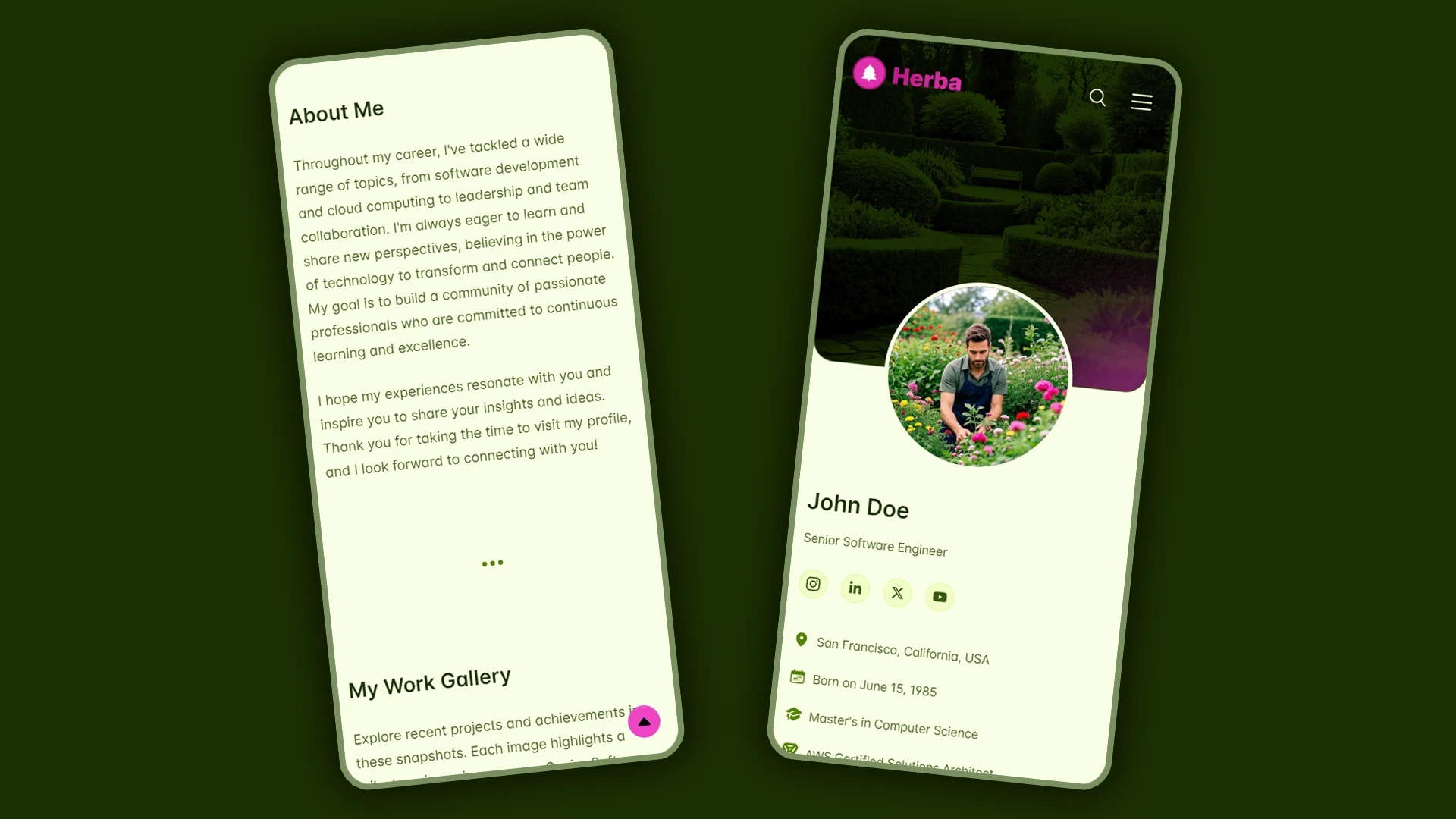 Herba - Innovative Landscaping and Green Spaces HTML Website Template
