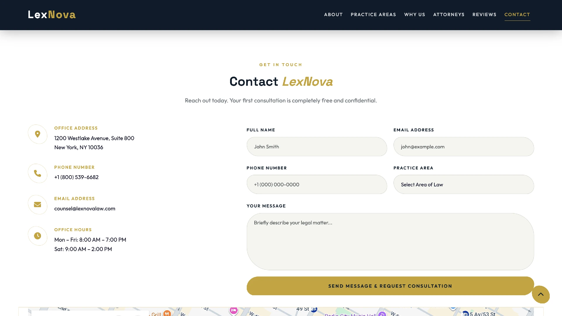 LexNova - Premium Law Firm Attorney HTML Template