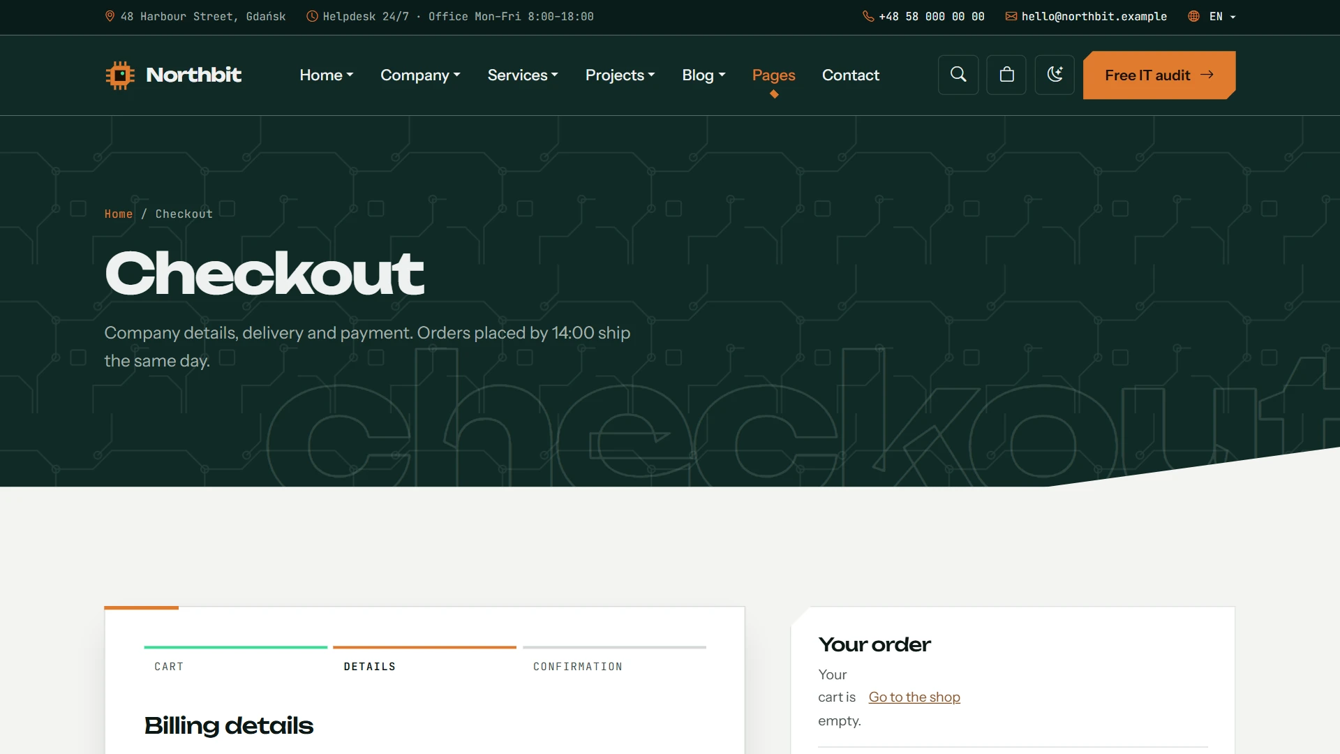 Northbit - IT Services & Solutions HTML Template