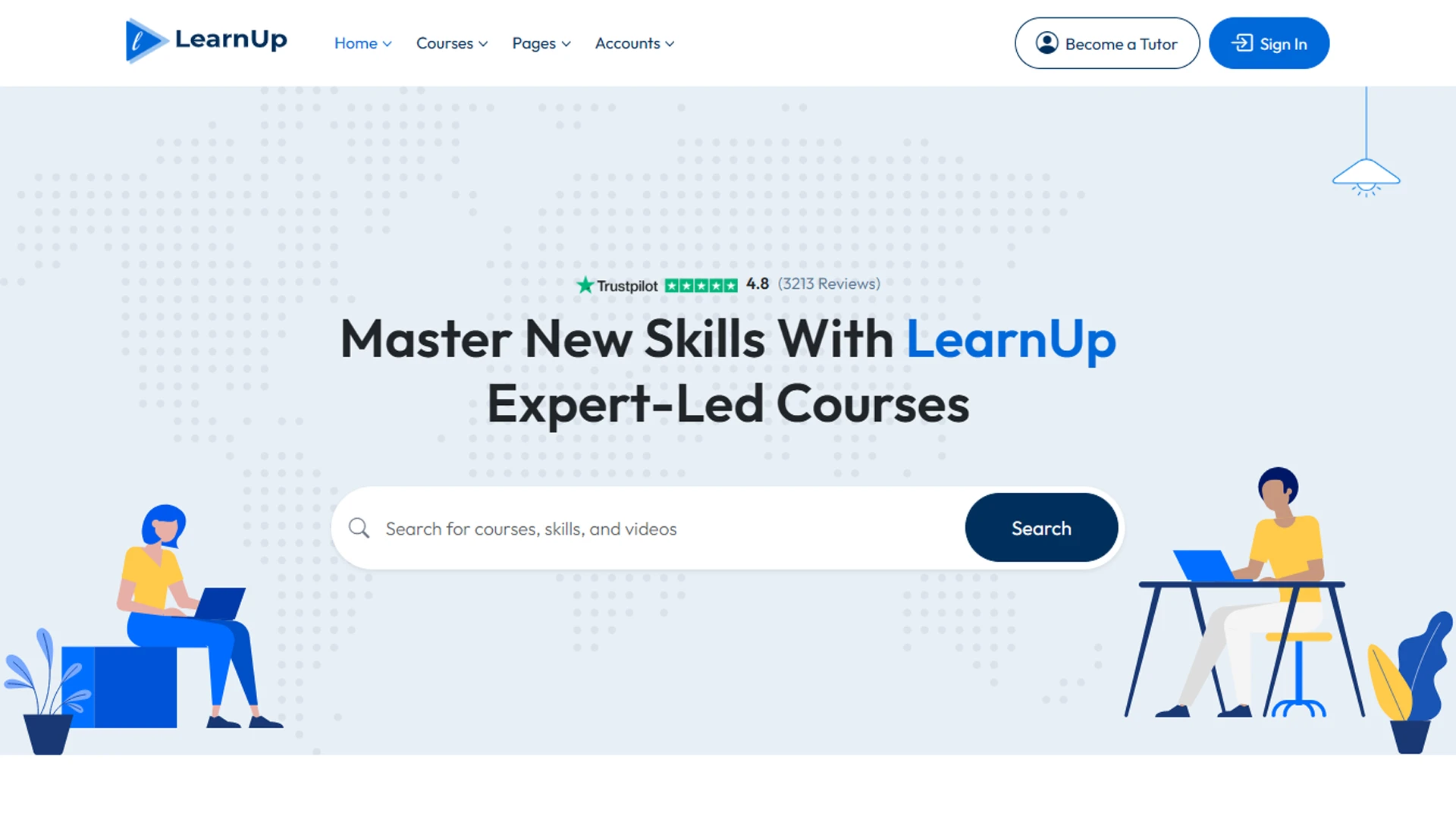 LearnUp - PHP Online Courses & Education LMS Template