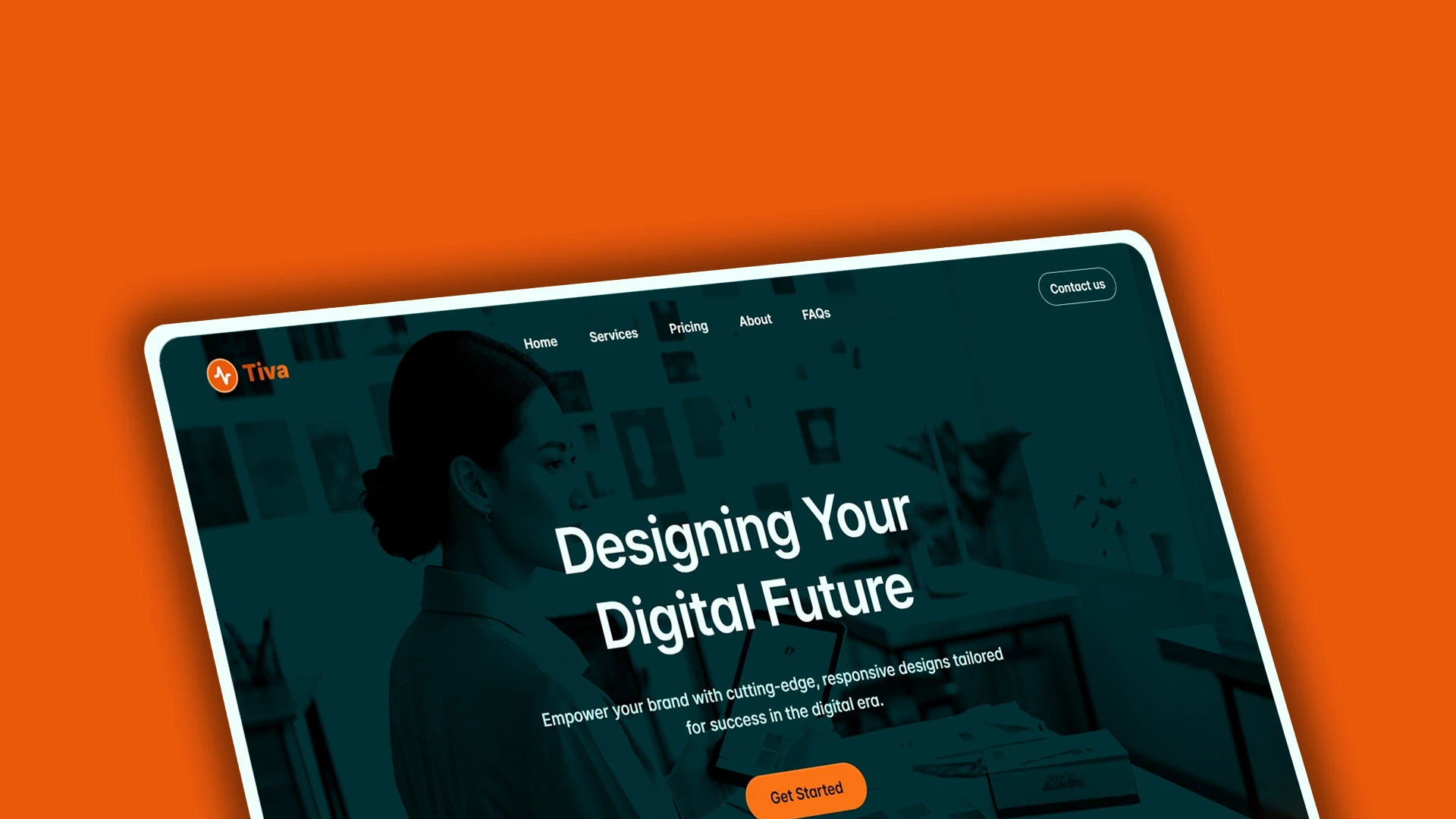 Tiva - Premium Web Design Agency HTML Landing Page Template