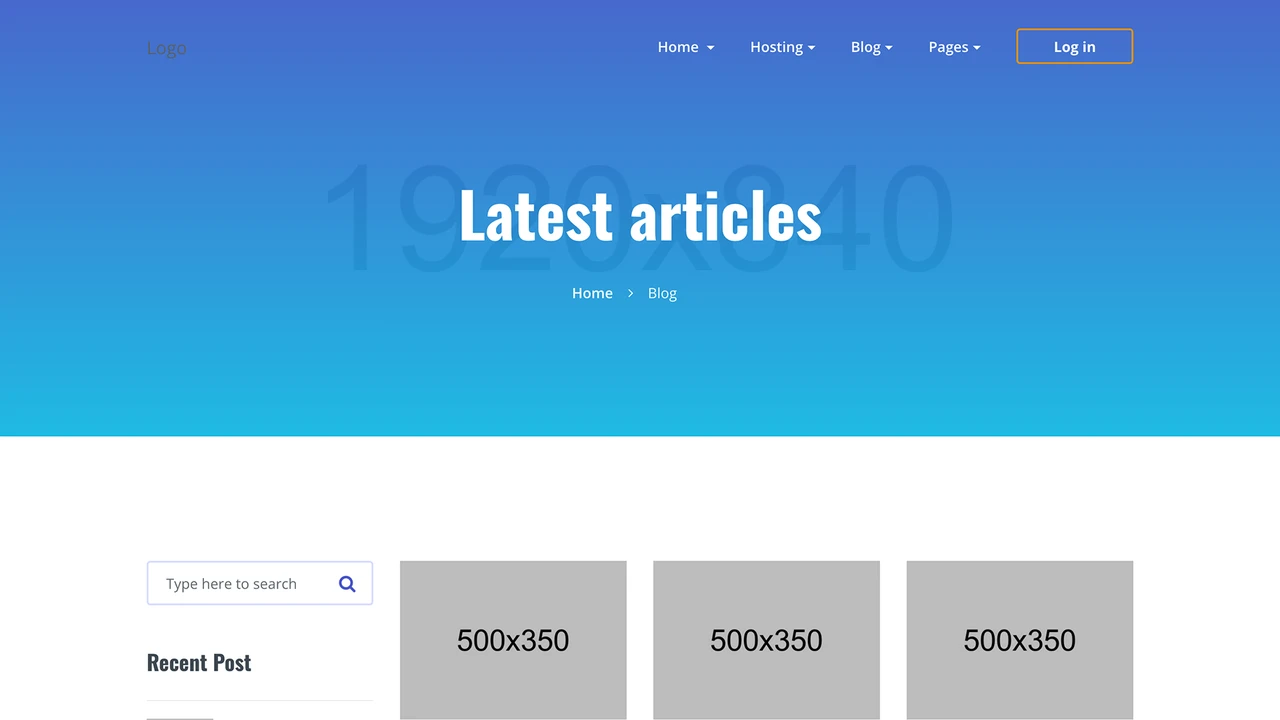 GridHost - Hosting Business Template