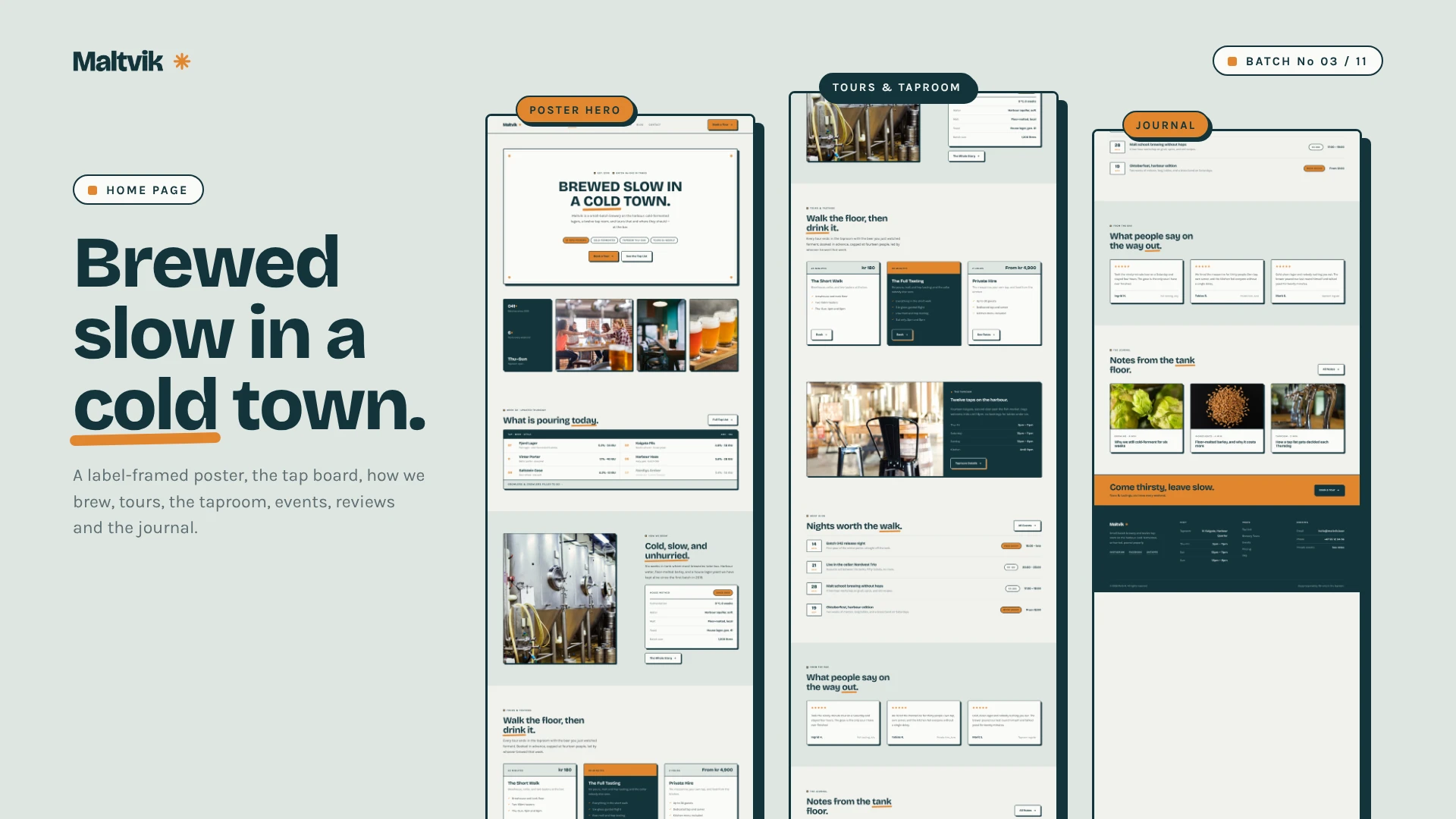 Maltvik - Craft Beer & Brewery HTML Template (Screenshot 2 of 10)