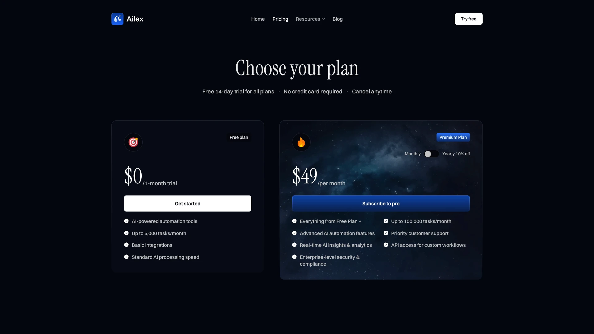 Ailex - AI, SaaS, Technology & Startup Framer & Figma Template