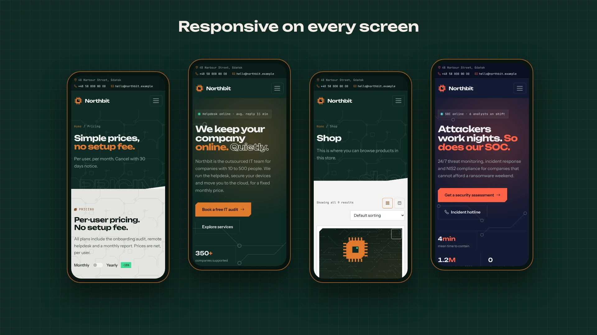 Northbit - IT Services & Solutions WordPress Theme