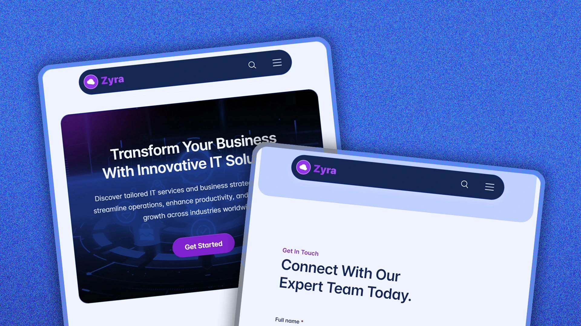 Zyra - Multipurpose IT Solutions & Business Services HTML Website Template