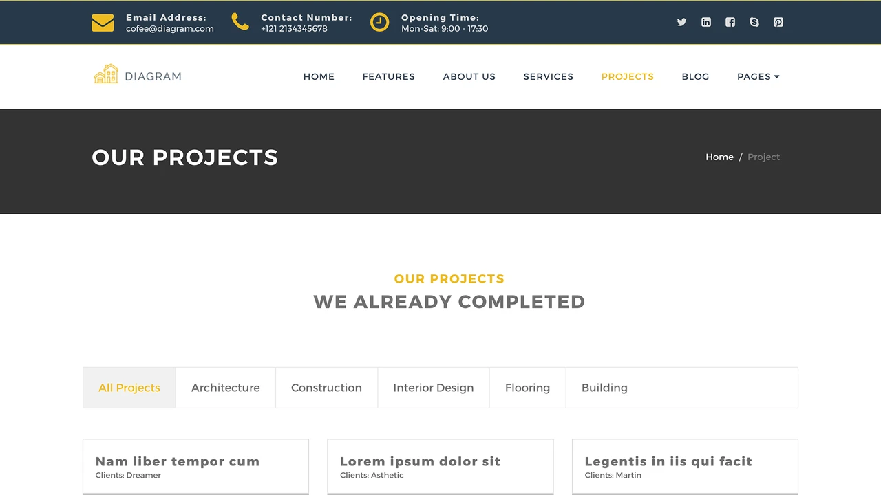 Diagram - Architecture Building Template