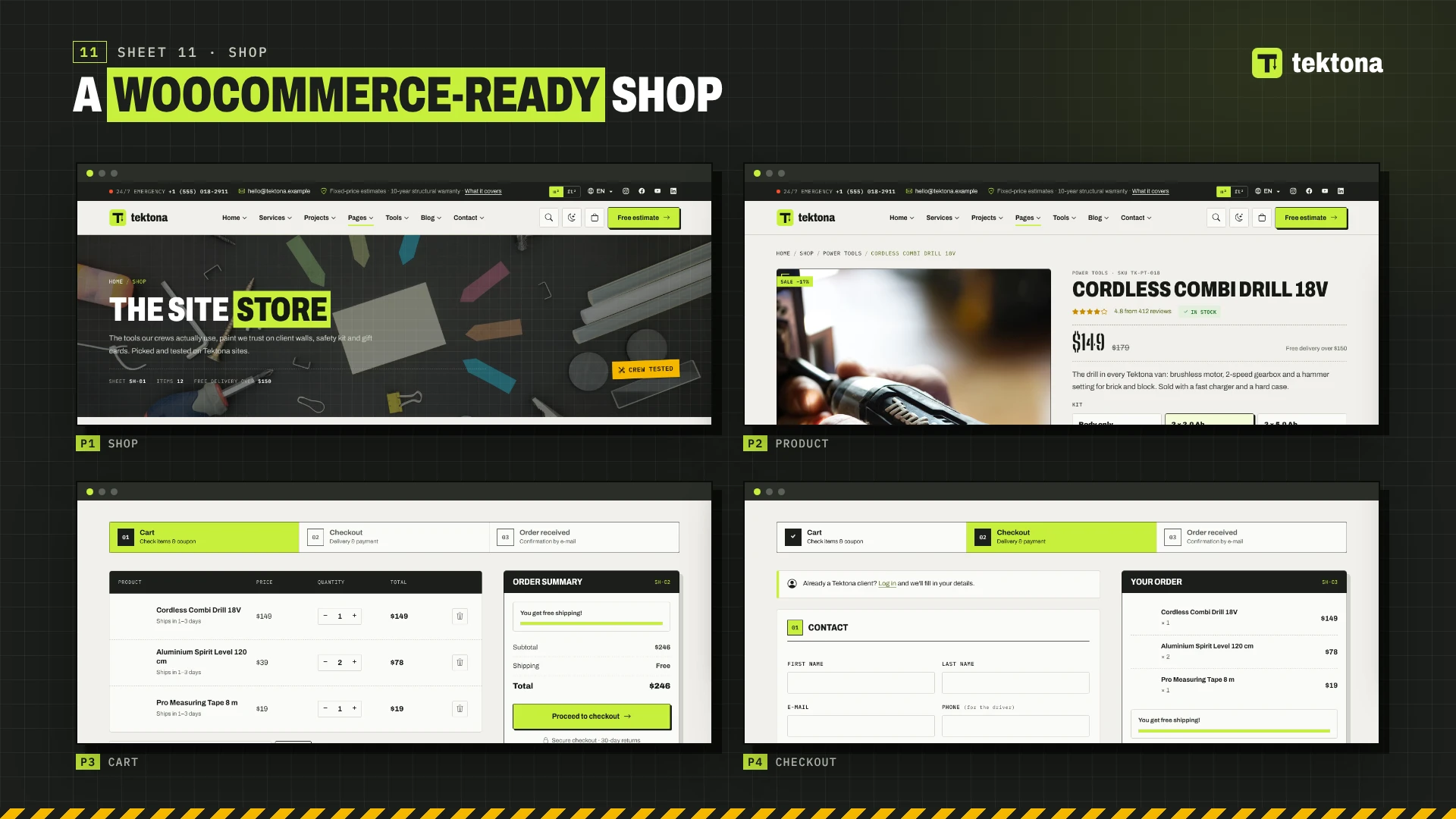Tektona - Construction & Renovation HTML Template