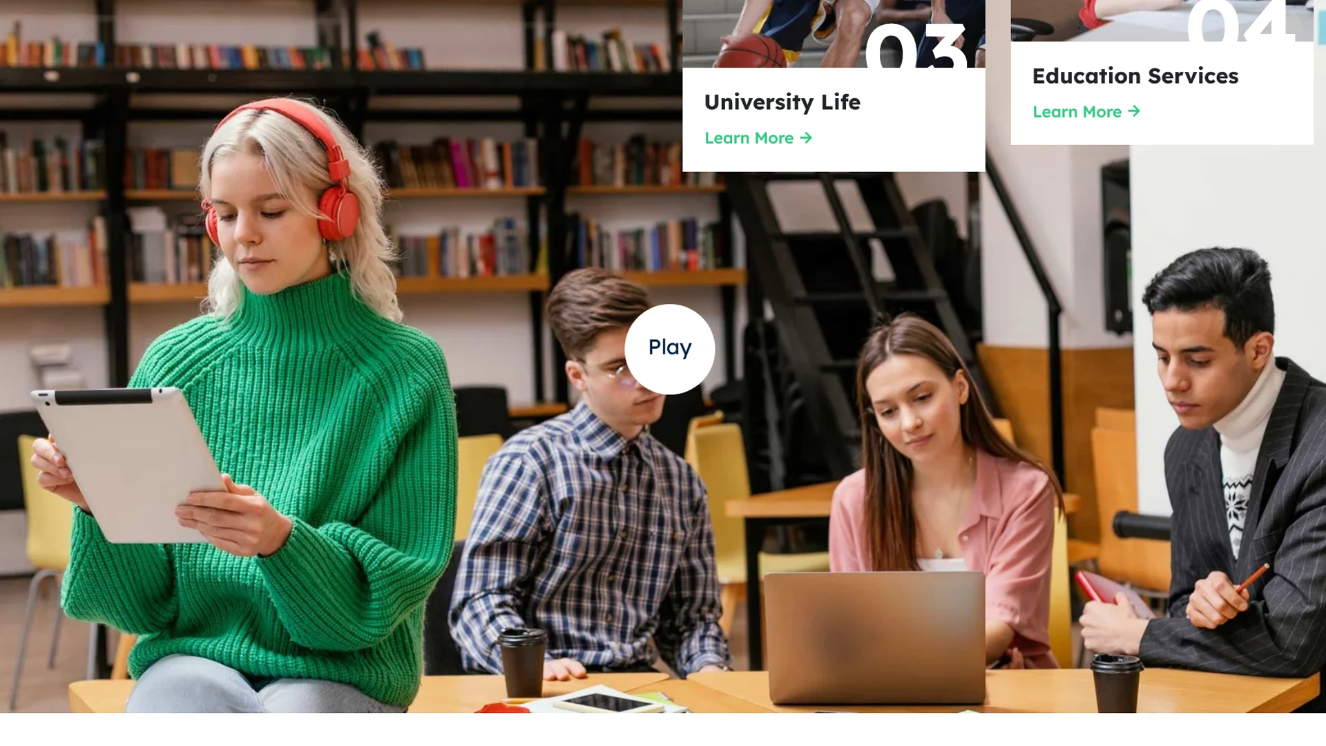 Canyon - College University Education WordPress Theme