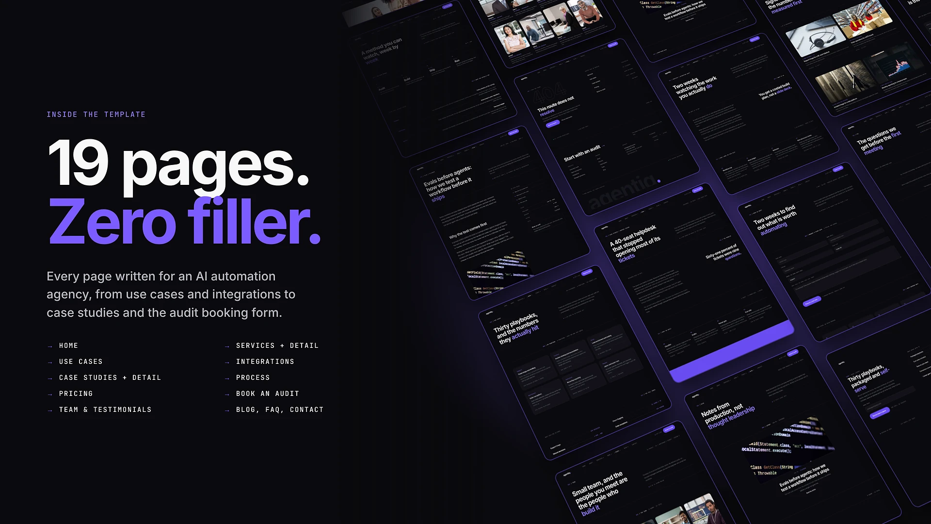 Agentiq - Agentic AI & Workflow Automation Agency HTML Template