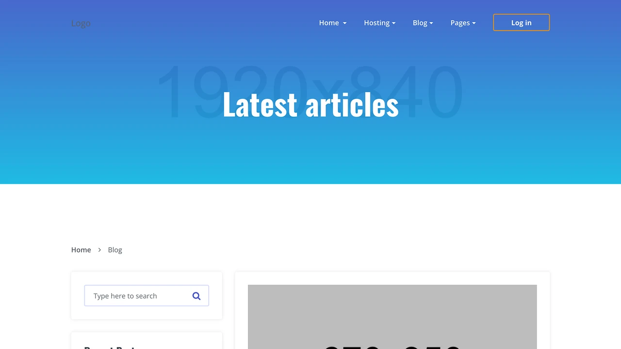 GridHost - Hosting Business Template