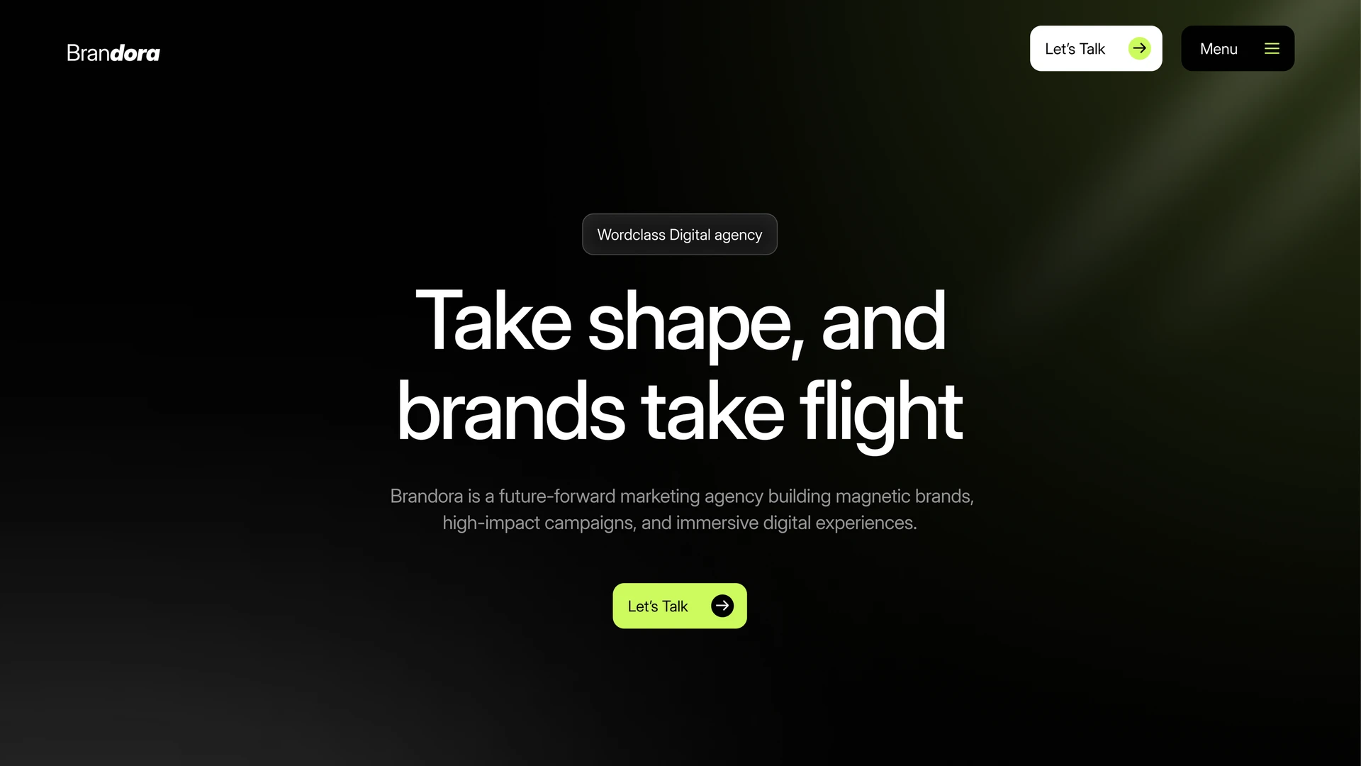 Brandora - Next.js 16 Creative Marketing Agency Template with Storefront
