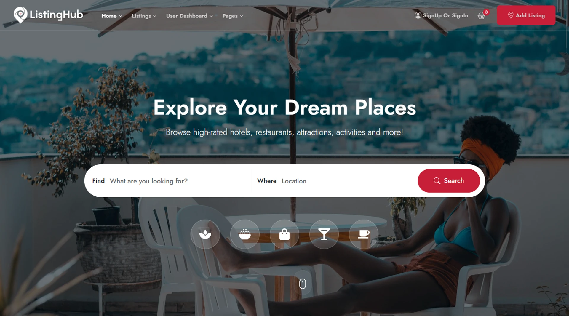 ListingHub - Nuxt Business Directory & Listing Template