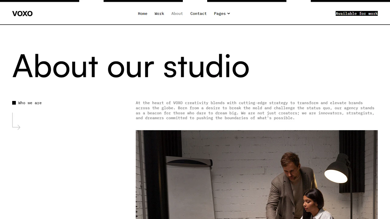 VOXO - Agency Framer Template