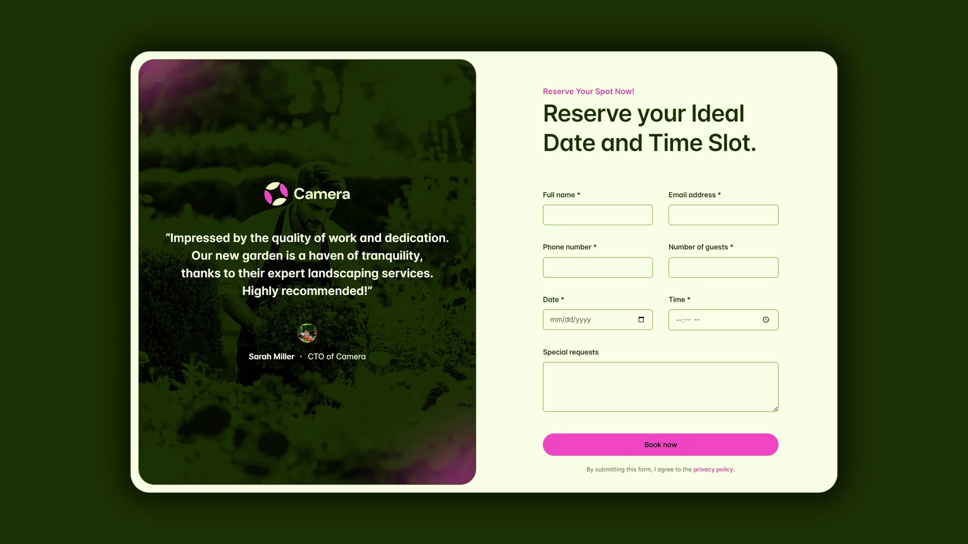 Herba - Innovative Landscaping and Green Spaces HTML Website Template
