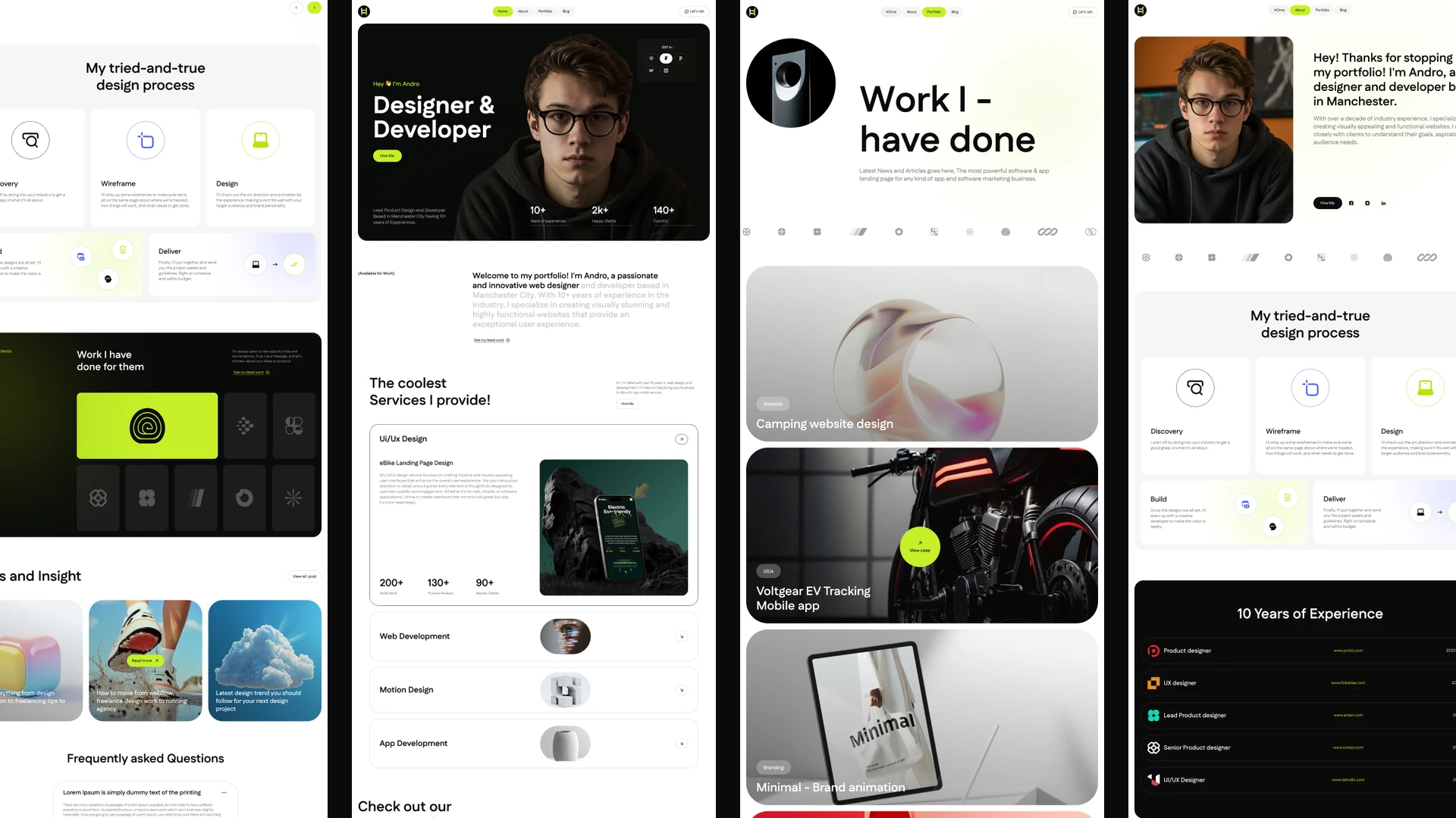 Portox - Personal Portfolio & Agency Framer & Figma Website Template
