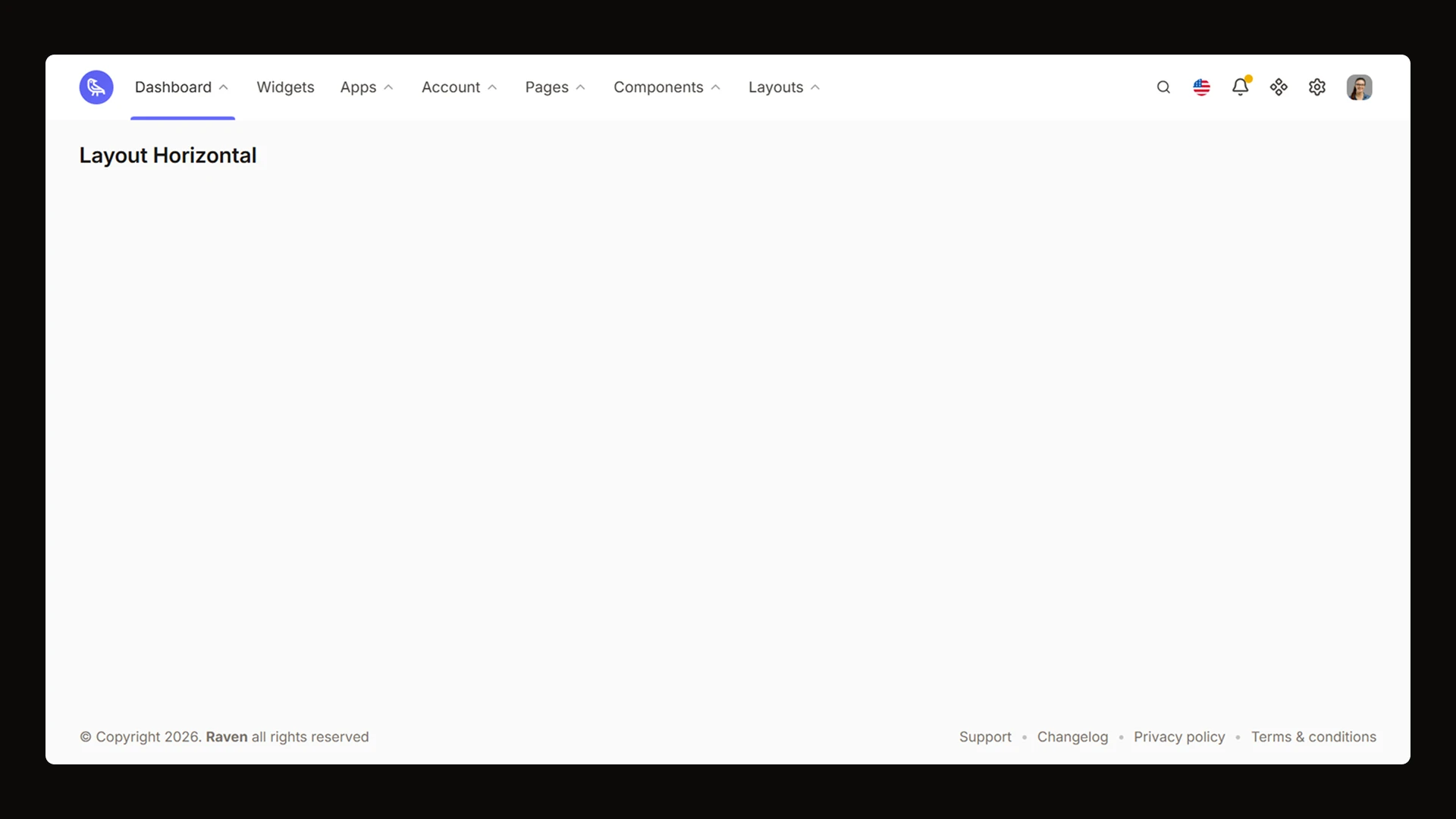 Raven - TailwindCSS Admin Dashboard Template + Landing + RTL