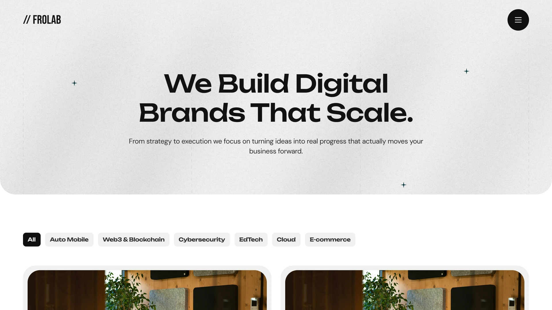 Frolab - Agency & Portfolio Framer Template