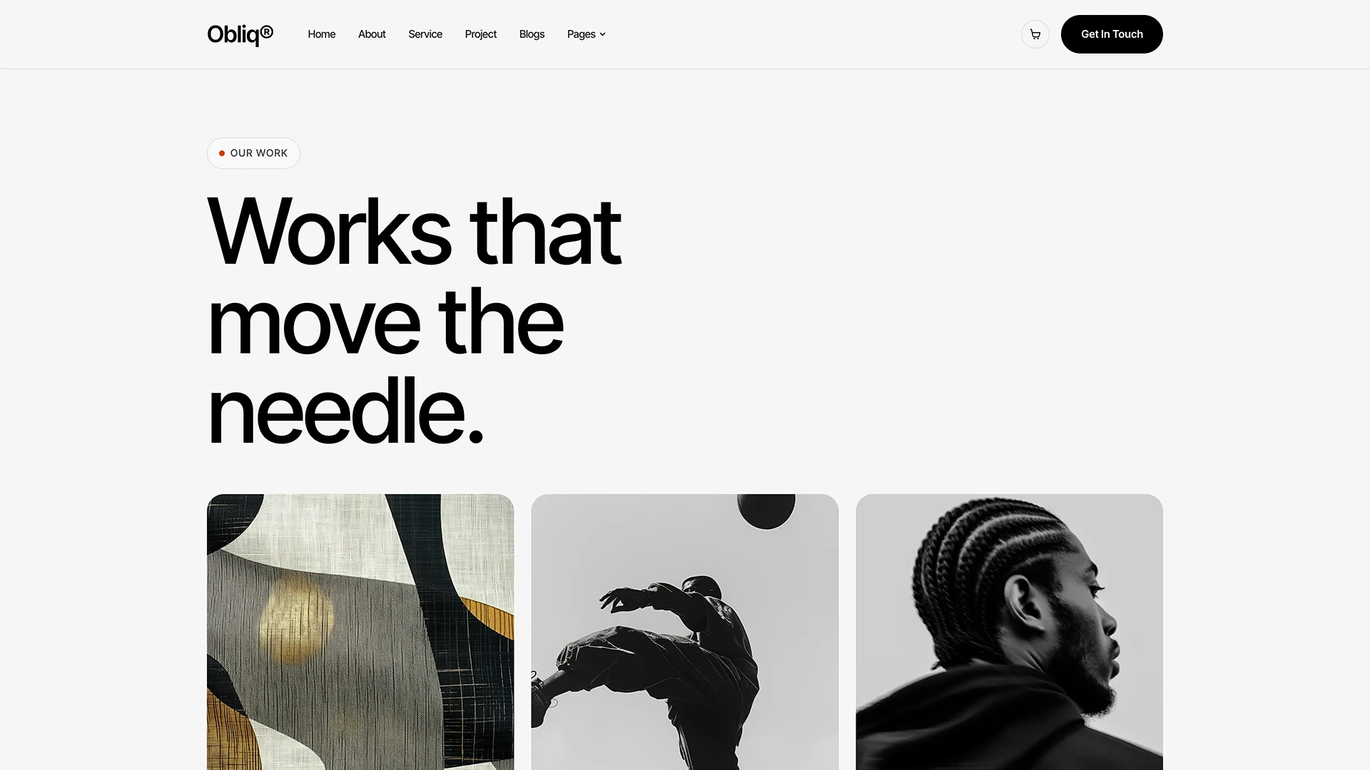 Obliq - Digital Agency & Portfolio Next.js Template