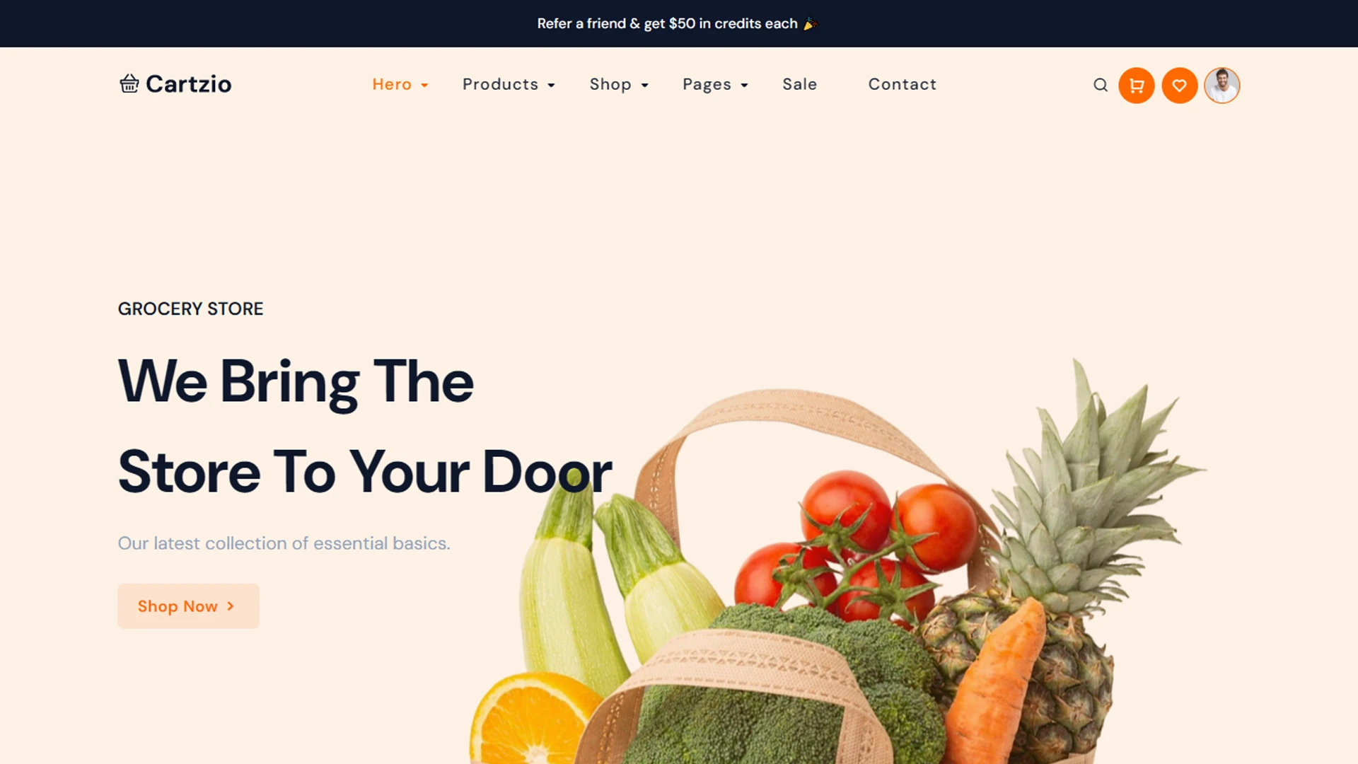 Cartzio - Django eCommerce & Fashion Store Template