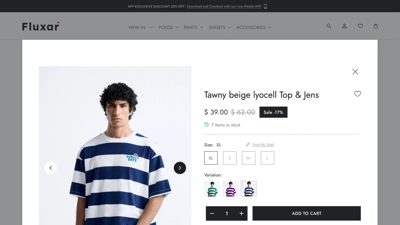 Fluxar - eCommerce Figma Template