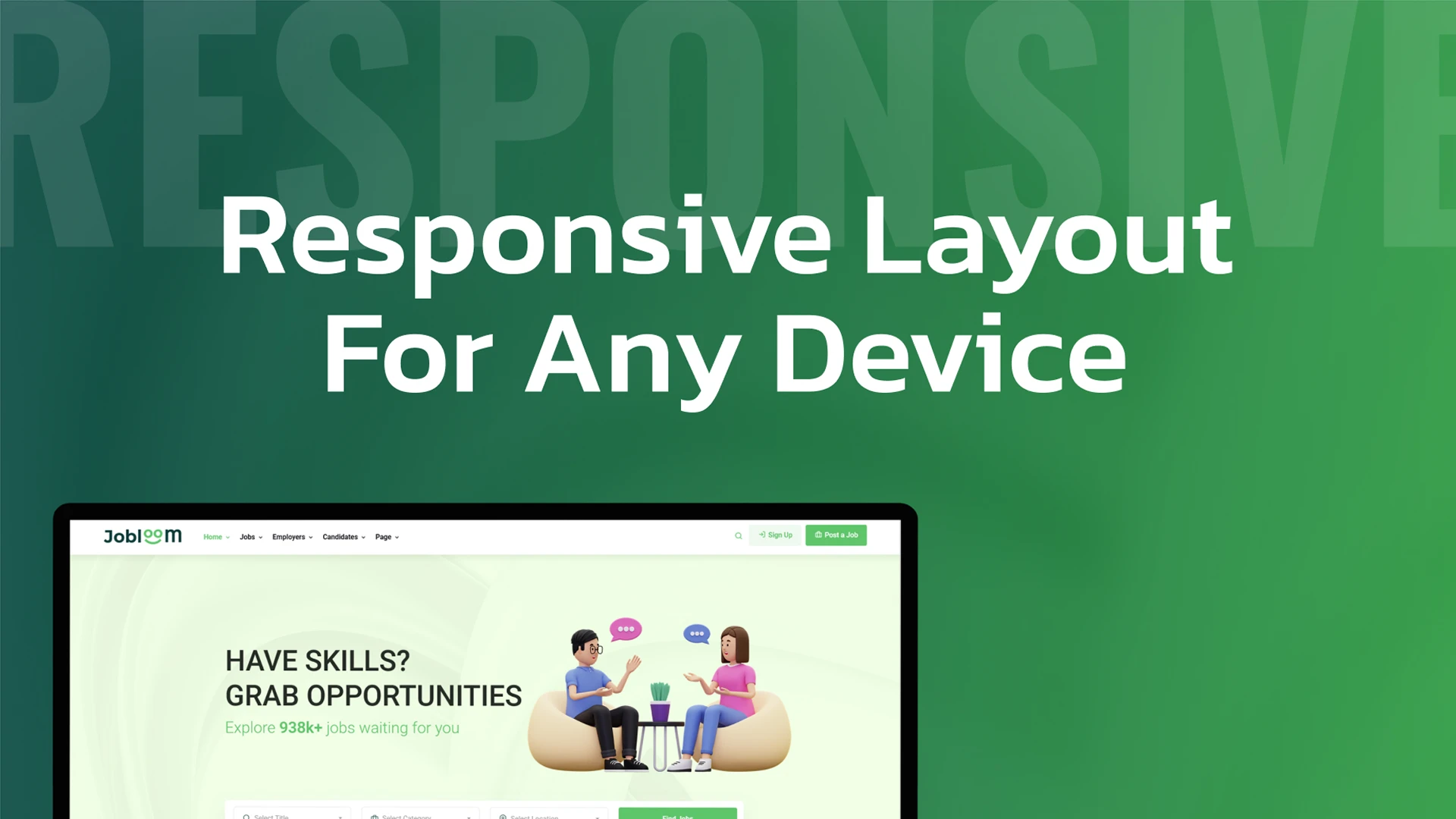 Jobloom - Job Board WordPress Theme