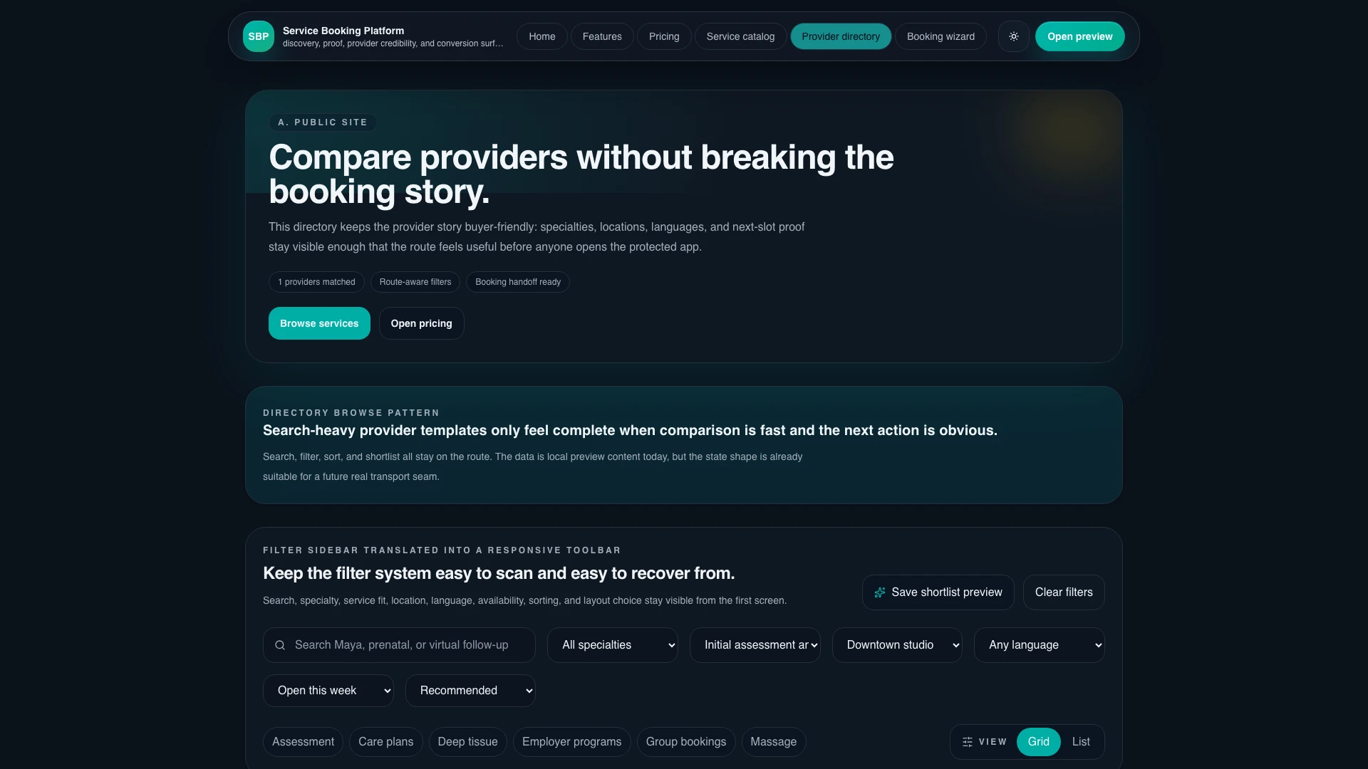 ServiceFlow - Service Booking Platform, CRM & Admin Template