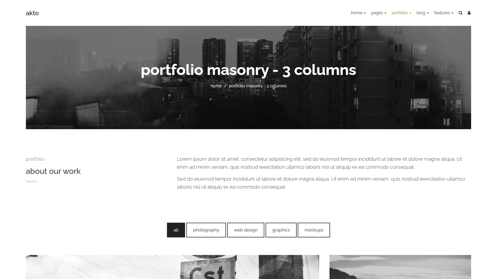 Akto - Multipurpose HTML Website Template