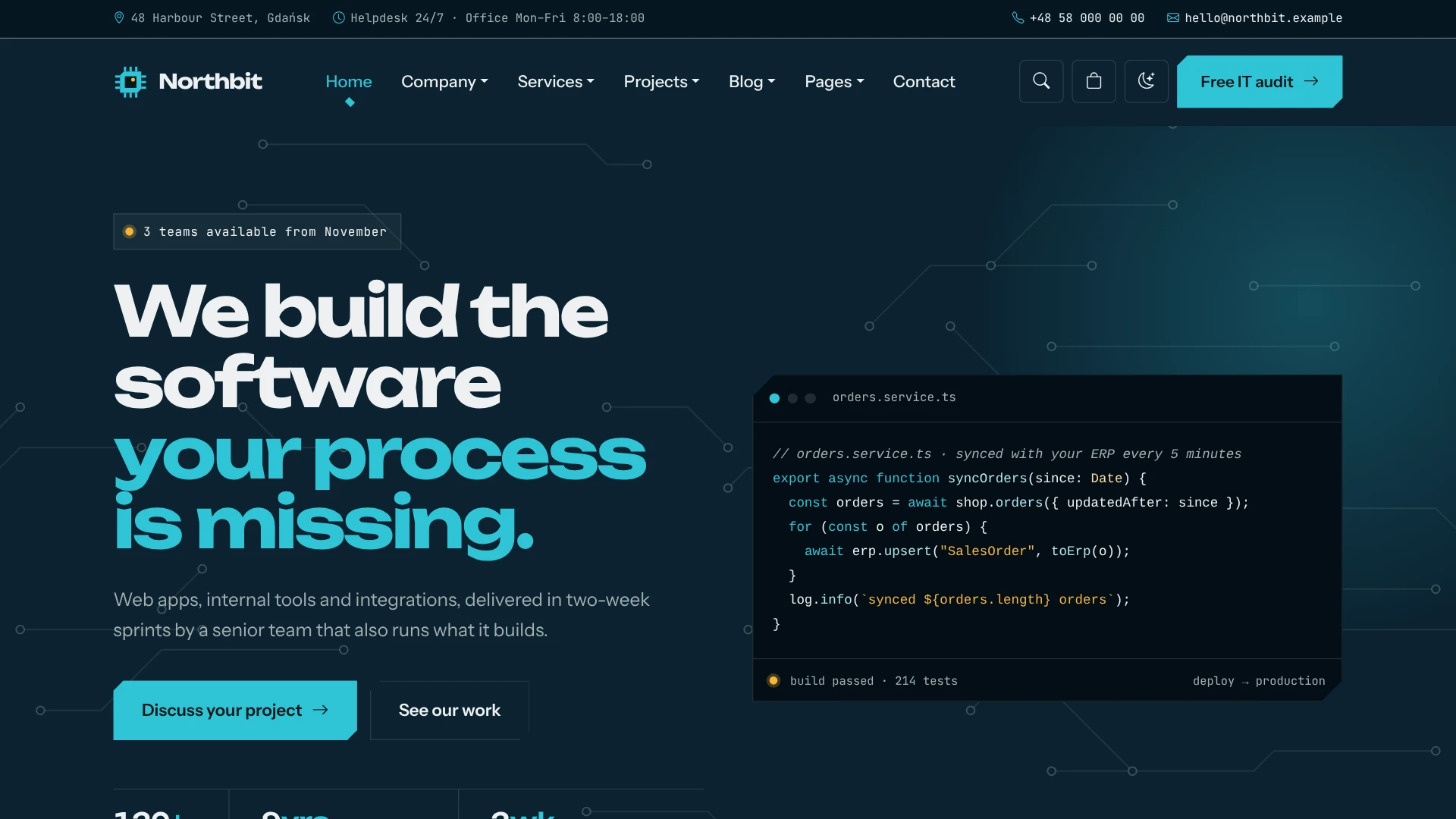 Northbit - IT Services & Solutions WordPress Theme