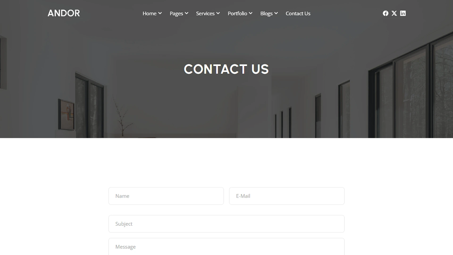 Andor - Corporate Business and Innovative HTML & Angular Template