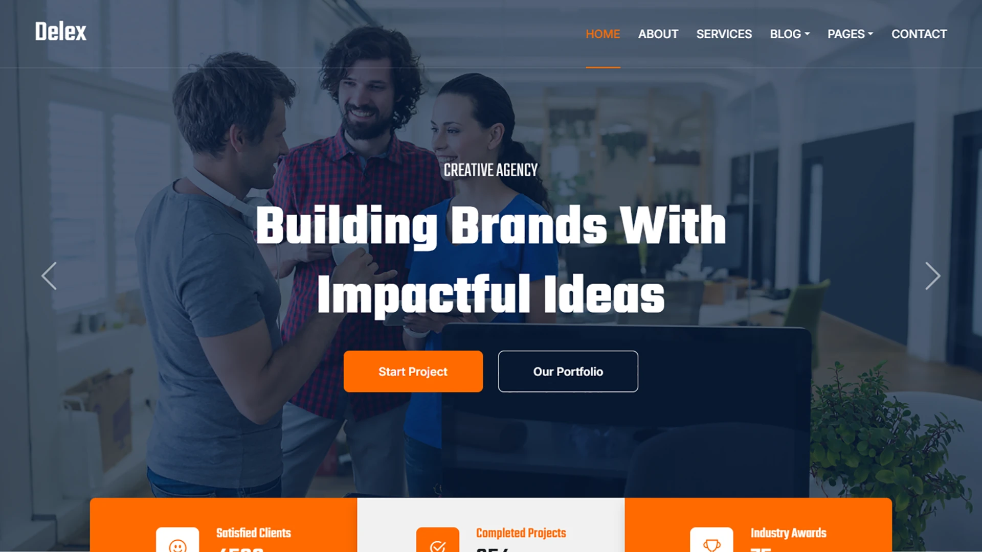 Delex - Corporate Business HTML Template