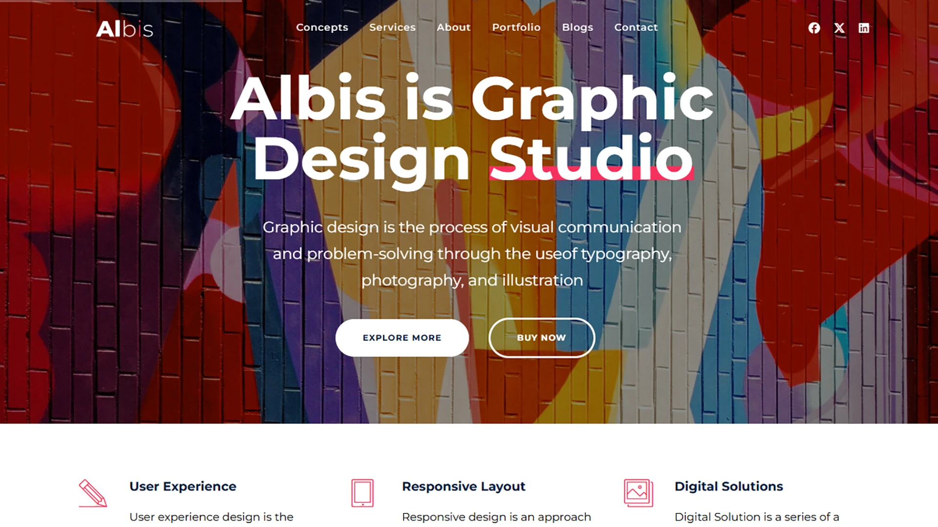 Albis - Digital Agency HTML5 Template