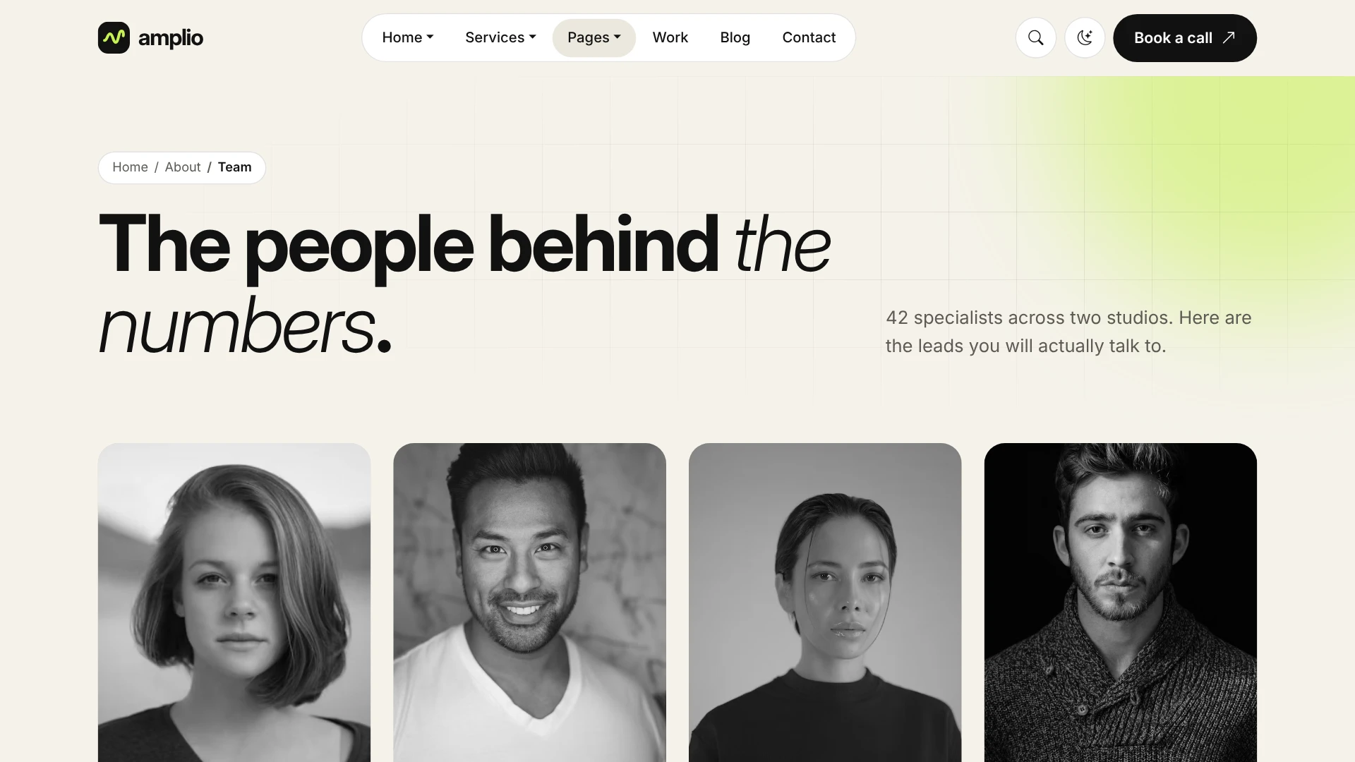 Amplio - Digital Marketing Agency HTML Template