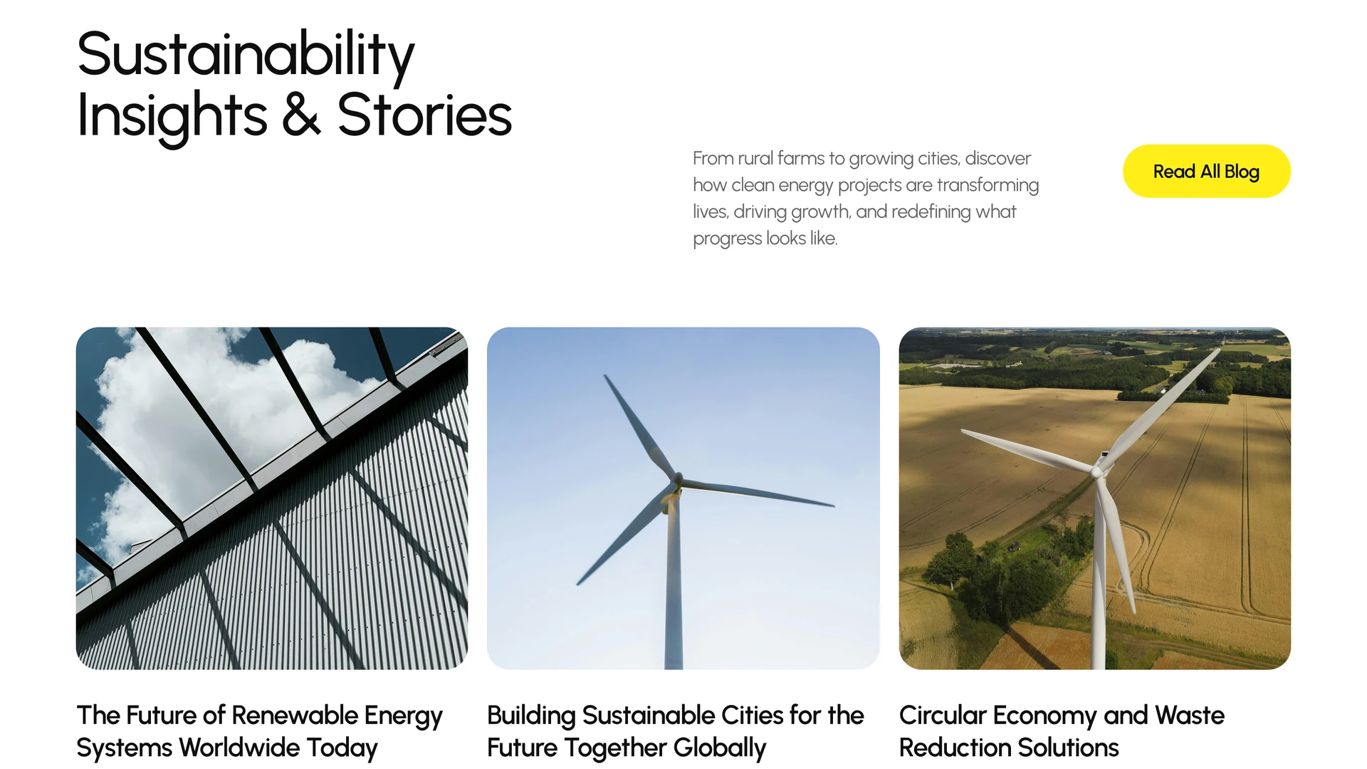 GreenAxis - Next.js 16 Renewable Energy Template with Storefront