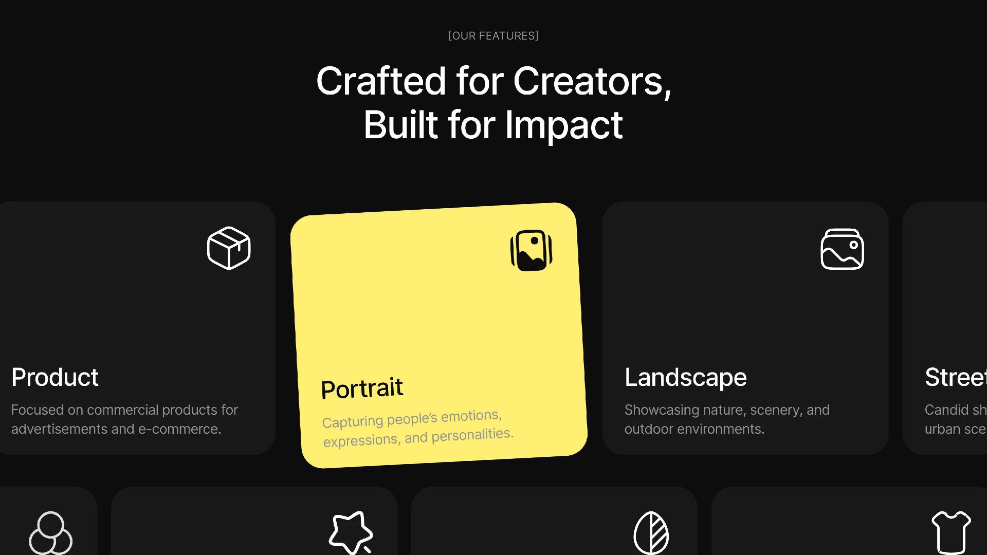 Golden Flash - Next.js 16 Photography and Creative Studio Template