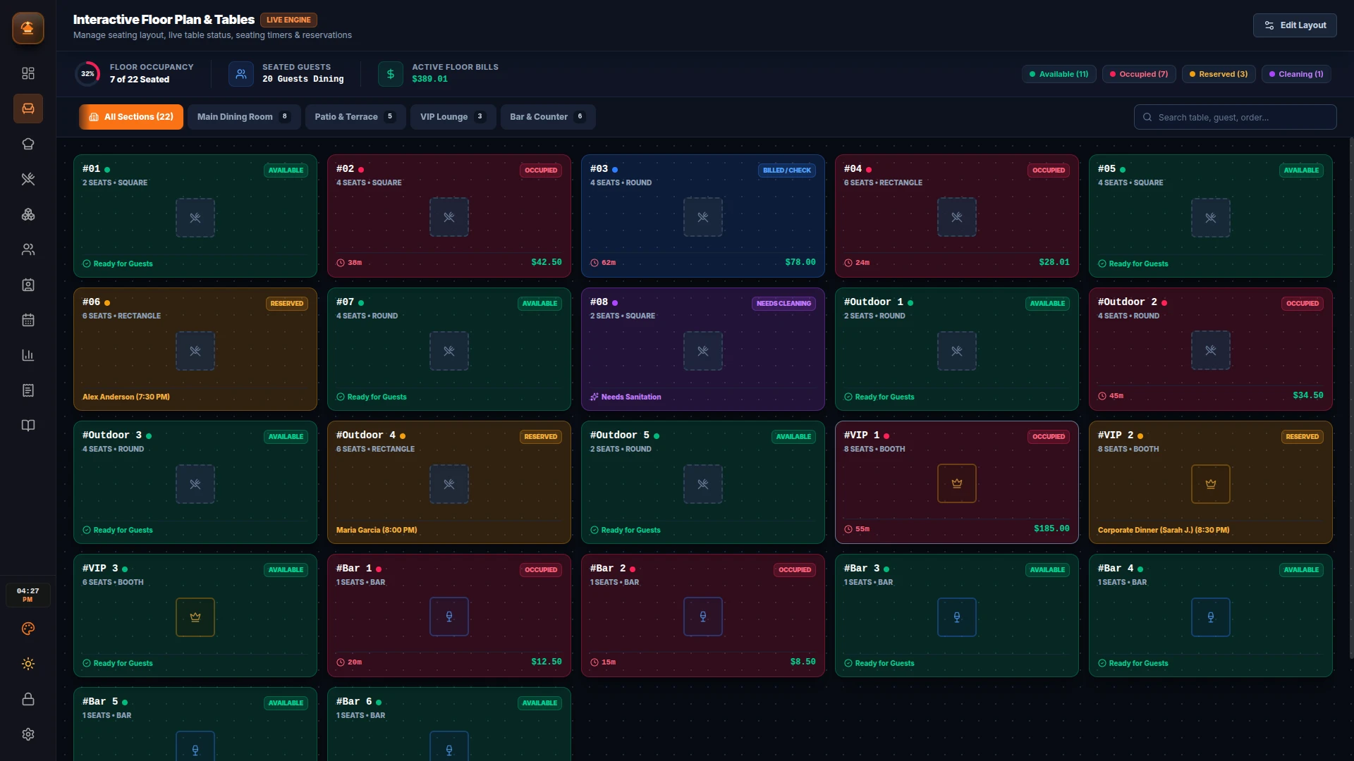 Spice Hub POS - Next.js 15 Restaurant POS & SaaS Dashboard Template