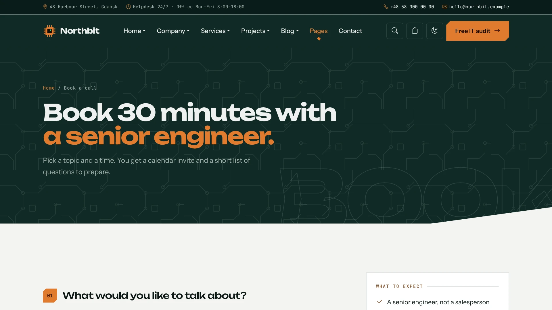 Northbit - IT Services & Solutions WordPress Theme