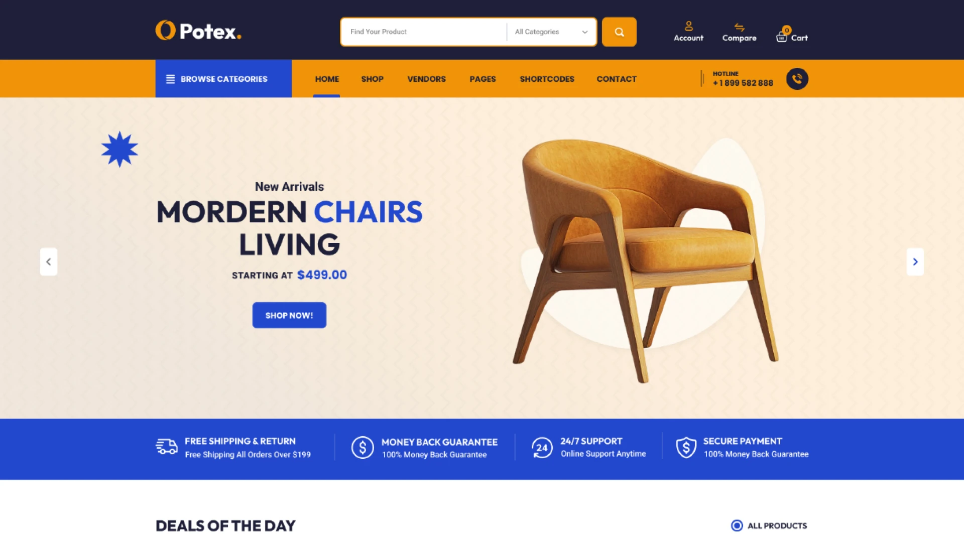 Potex - Multivendor Marketplace HTML Template