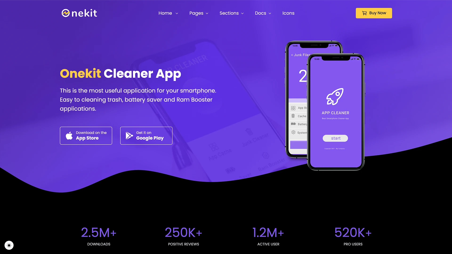 Onekit - Bootstrap 5 Landing Page