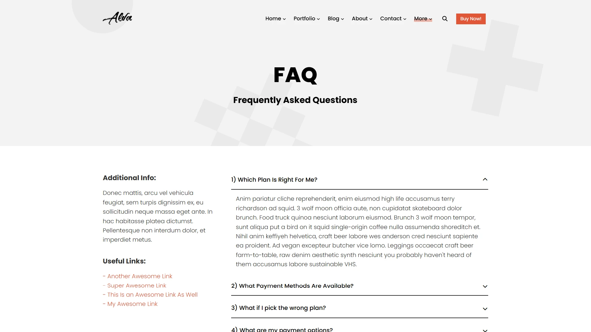 Alva - Creative Portfolio Showcase HTML Website Template